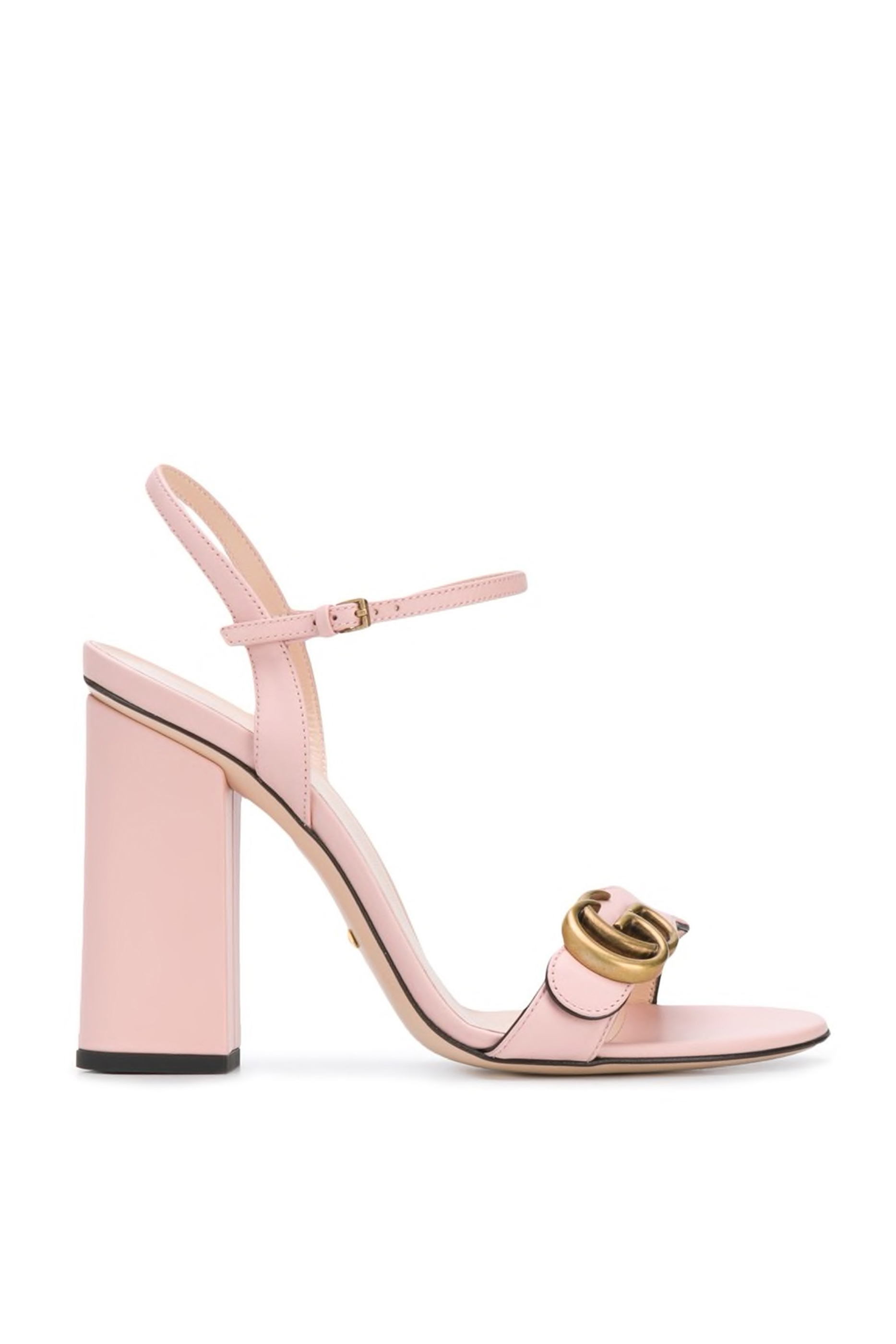 Marmont Logo-Embellished Leather Sandals