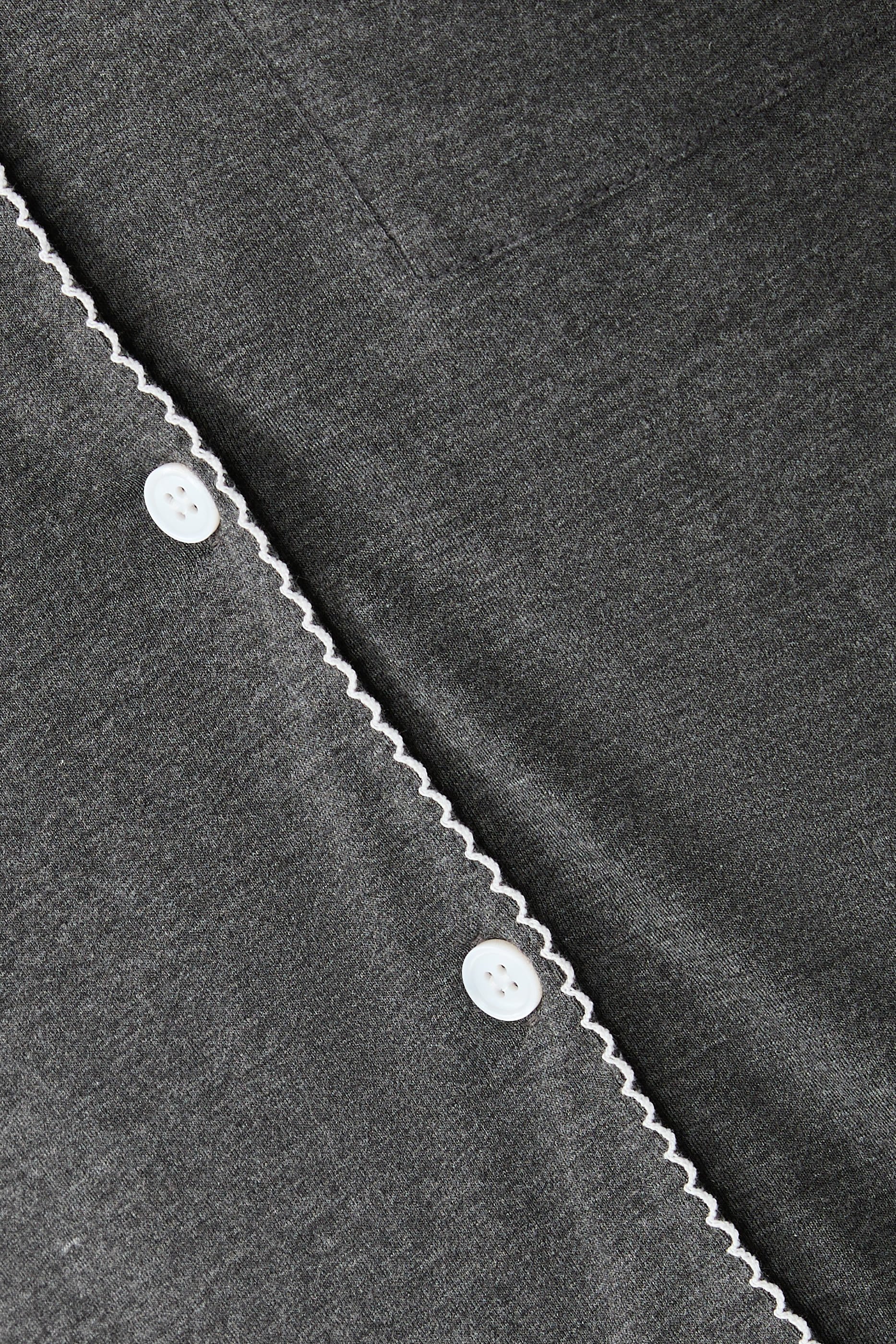 Jersey Stitch Edge Classic Pyjama Set