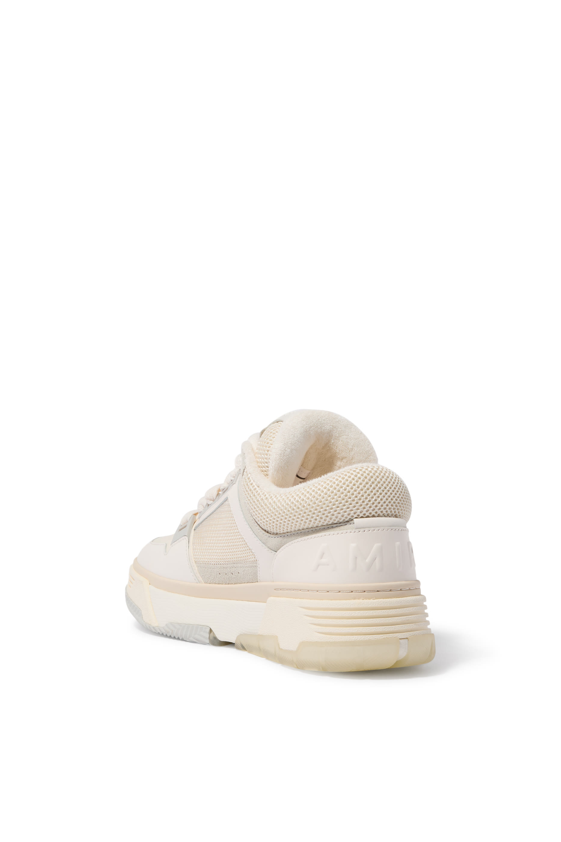 MA-1 Panelled Leather Sneakers