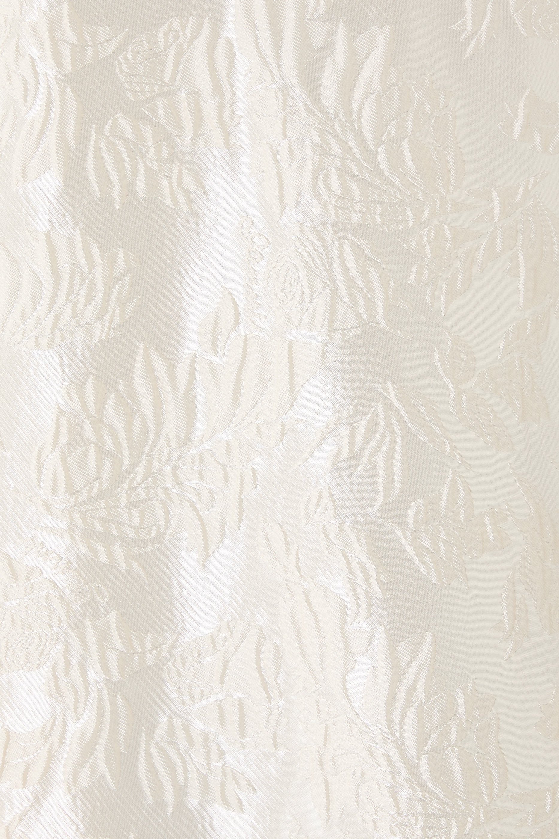  Satin Cloqu&eacute; Mini Dress 