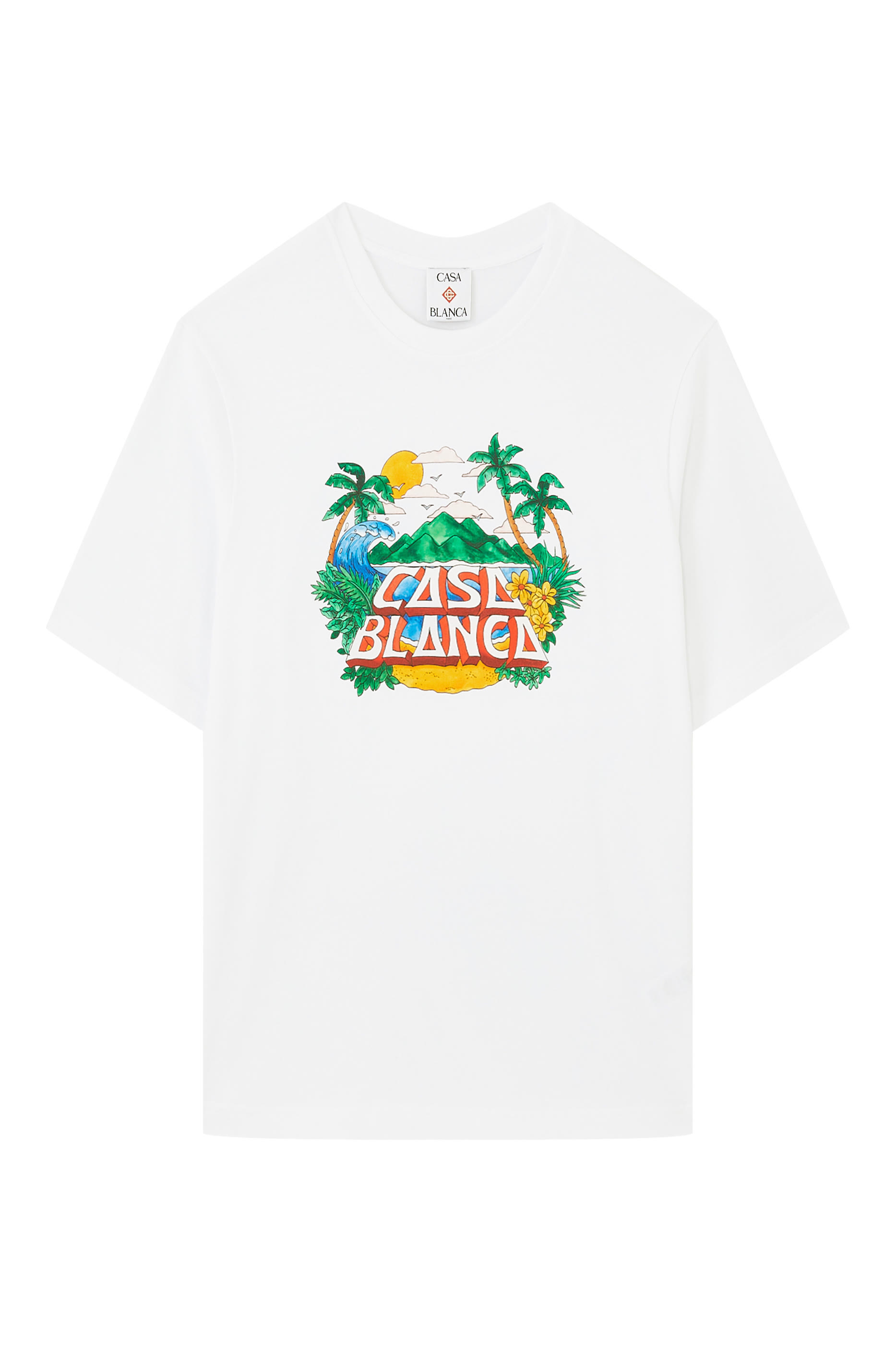 Palm Trees and Beach Wave T-Shirt
