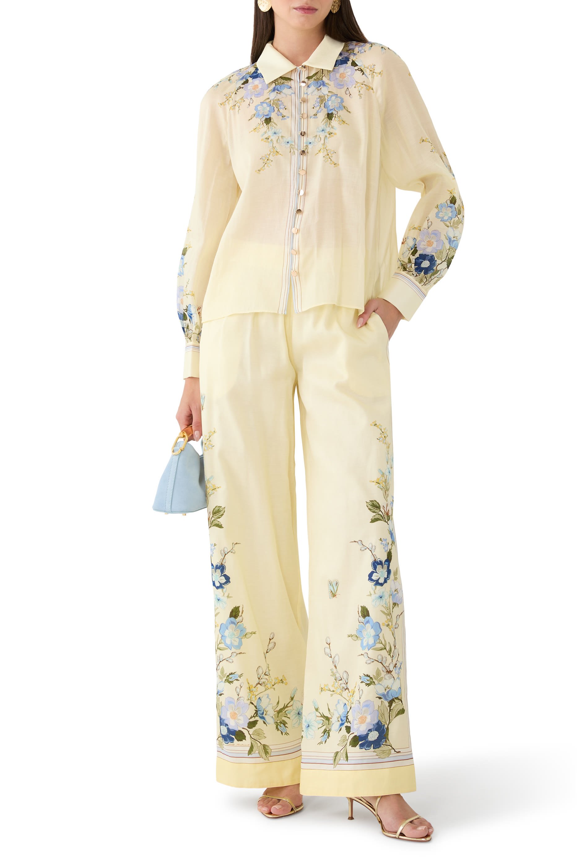 Floral Organza Blouse