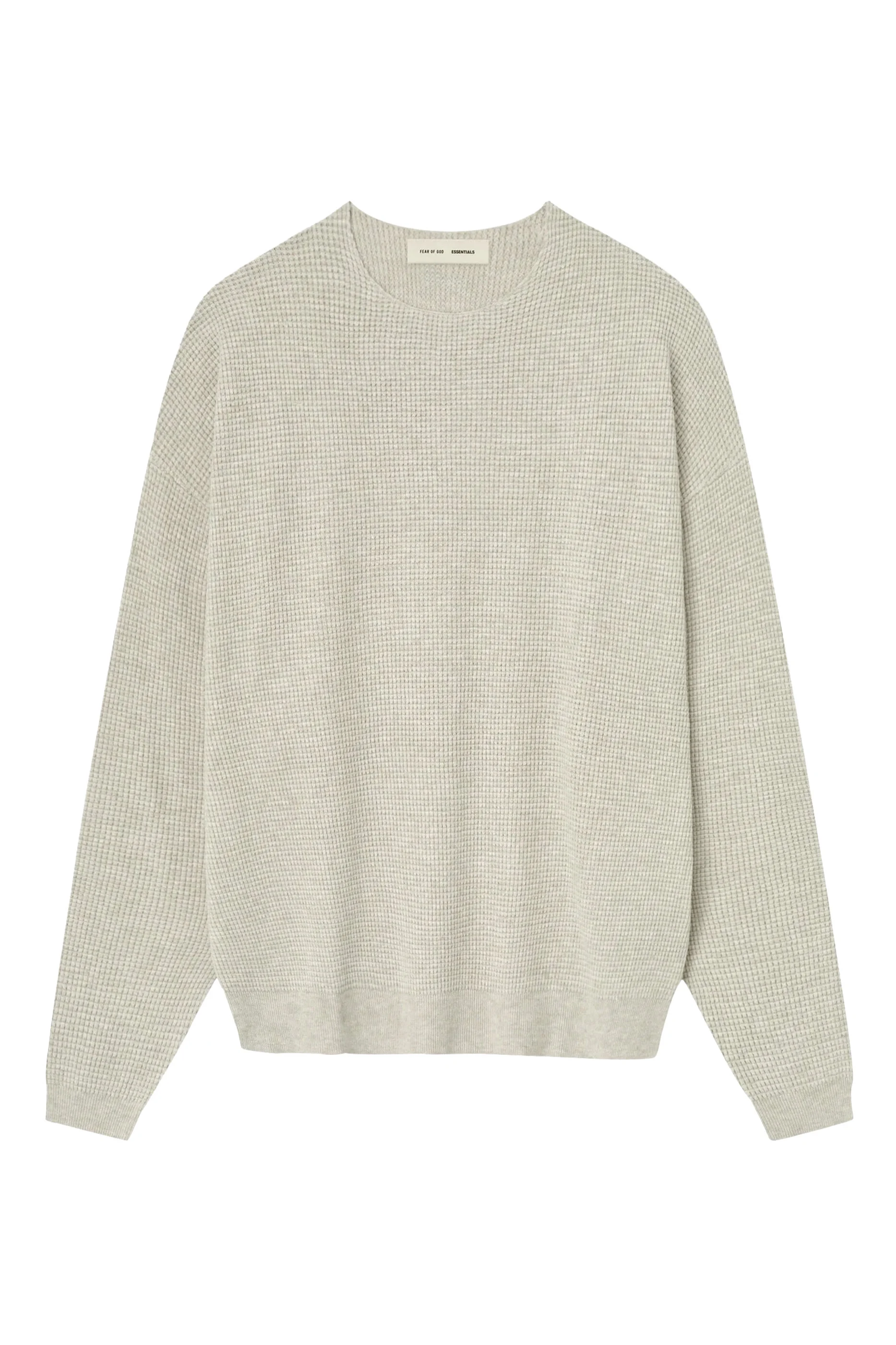 Waffle Crewneck Sweater