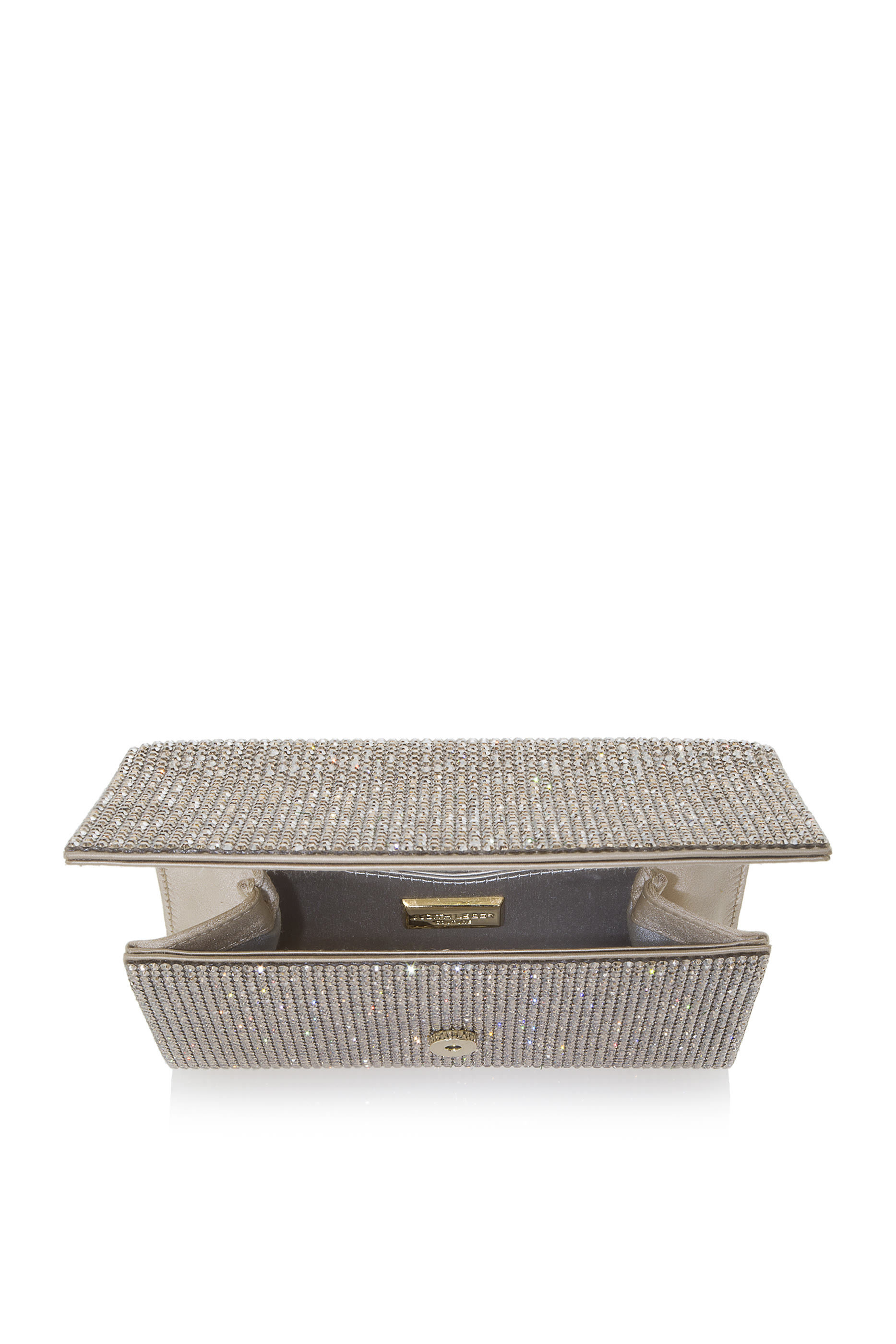 Fizzy Champagne Crystal Clutch