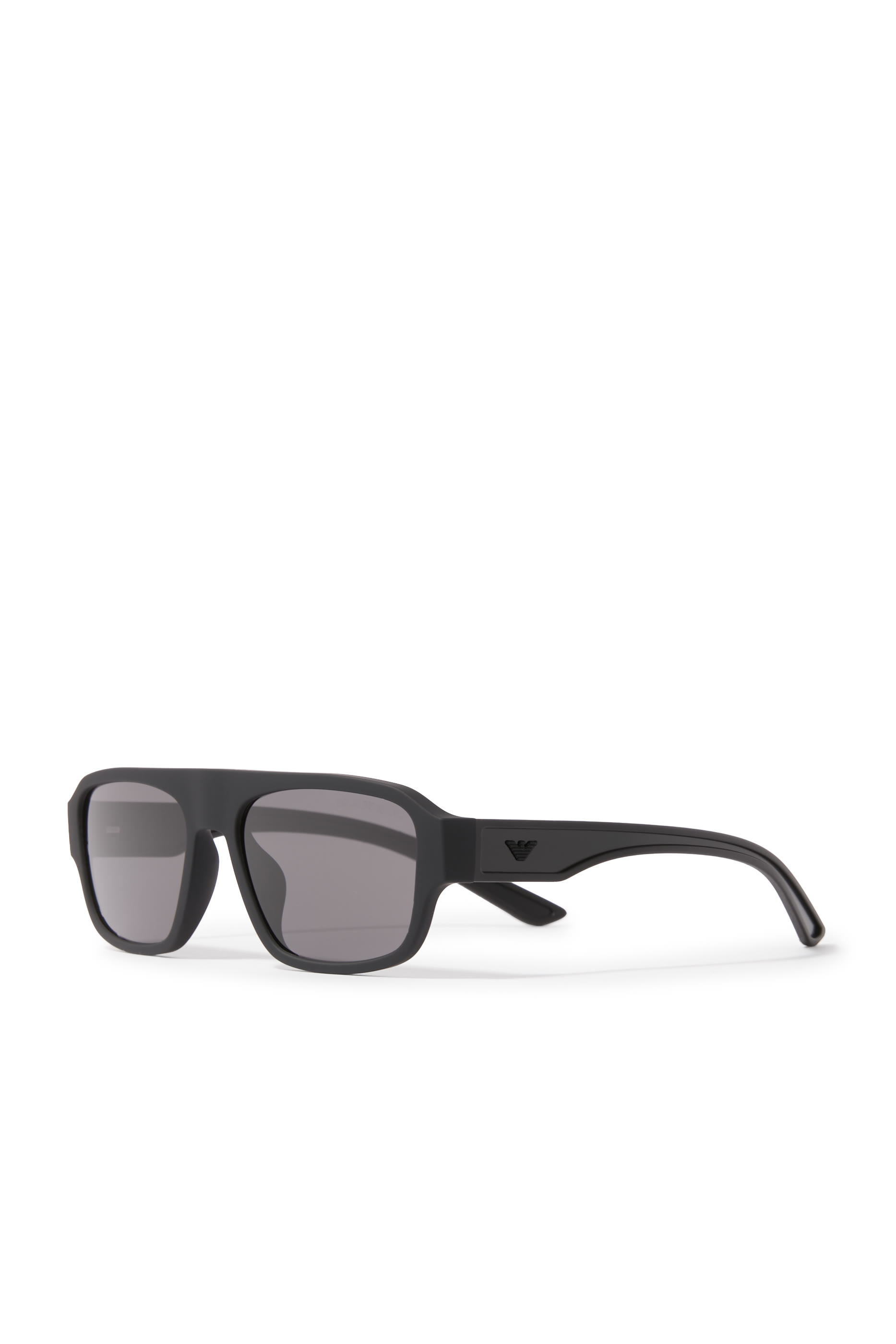 Rubberized Matte Frame Sunglasses