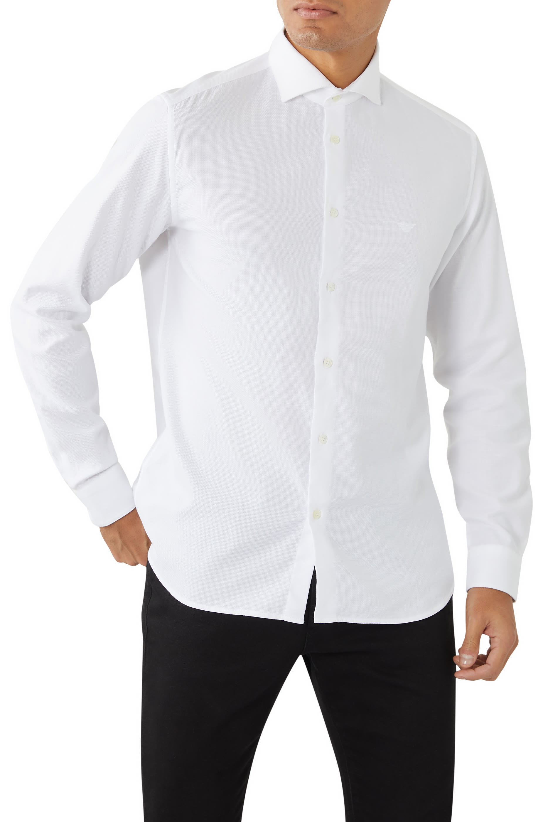 Embroidered Logo Shirt