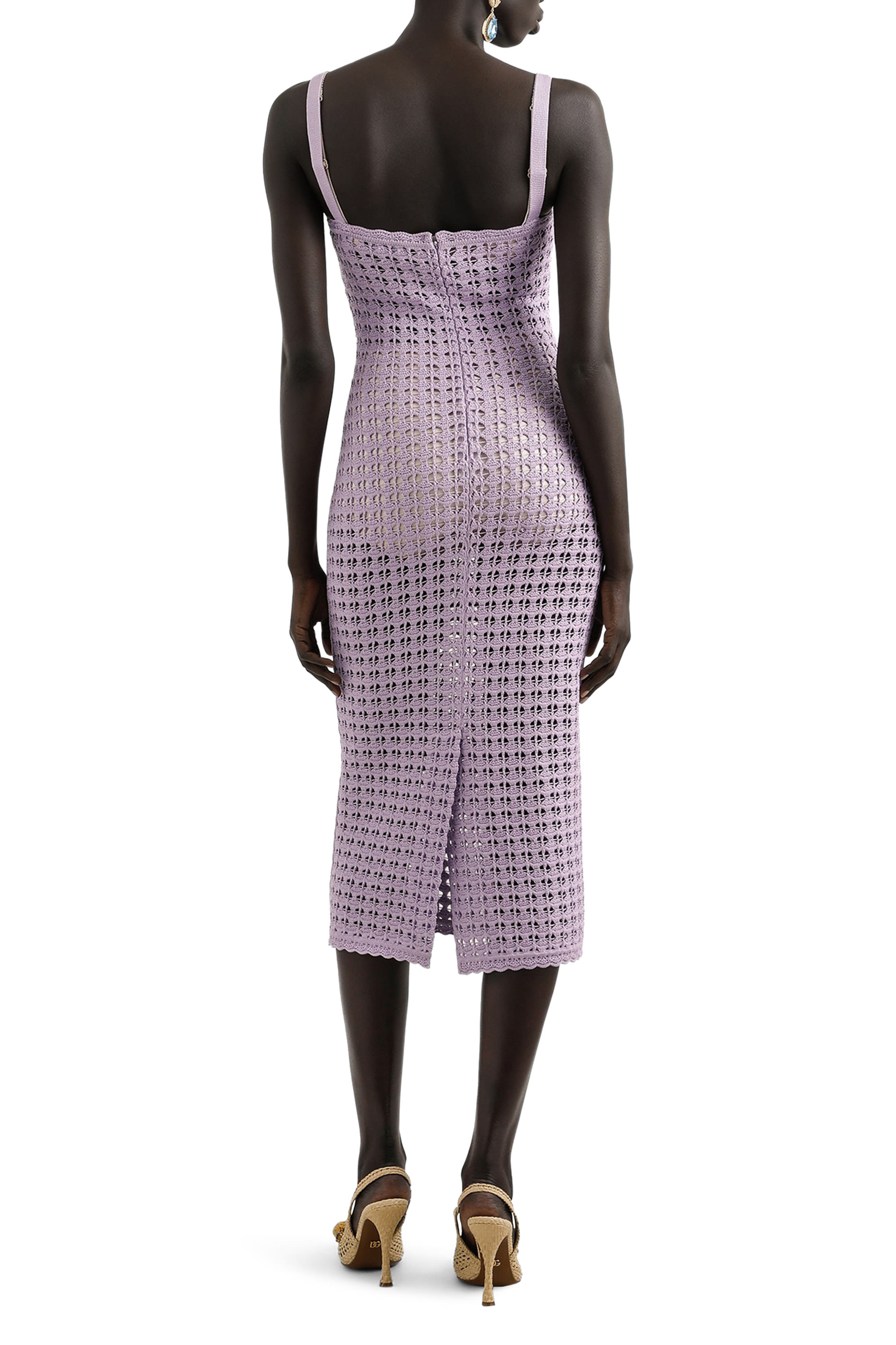 Crochet Bustier Dress