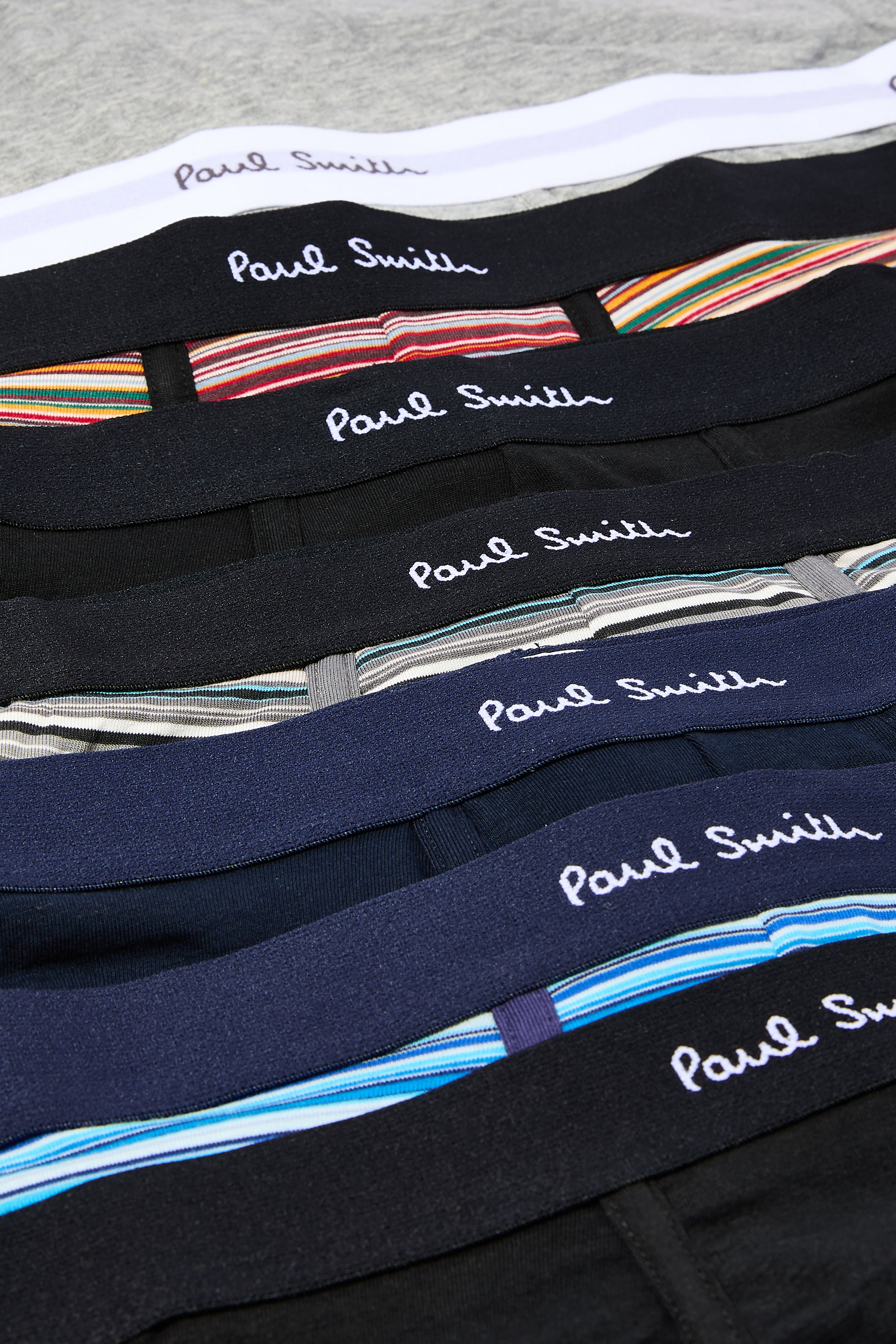 7-Pack Signature Stripes Organic Cotton Mixed Boxer Briefs