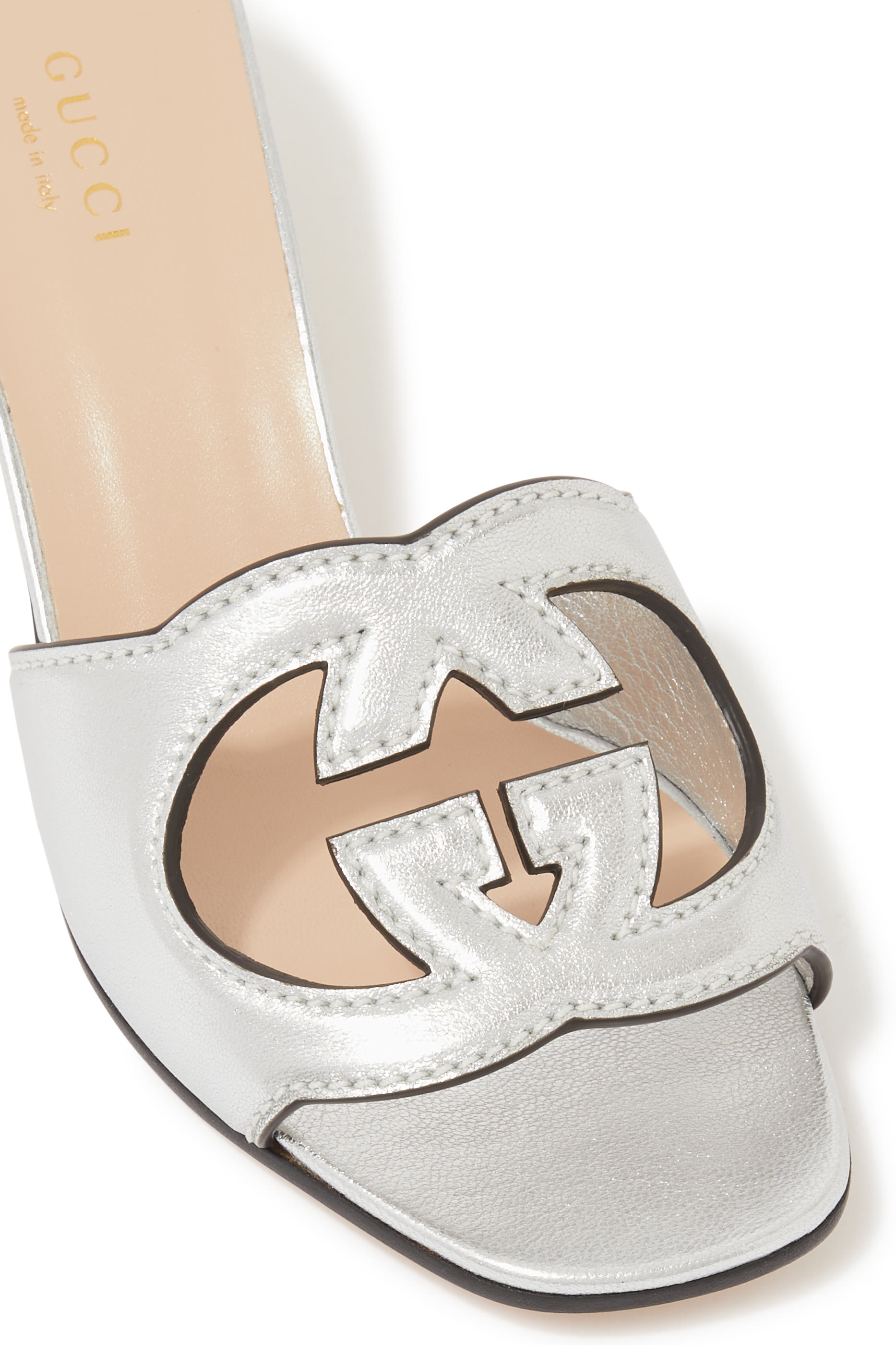 Interlocking G Cut-Out Sandal