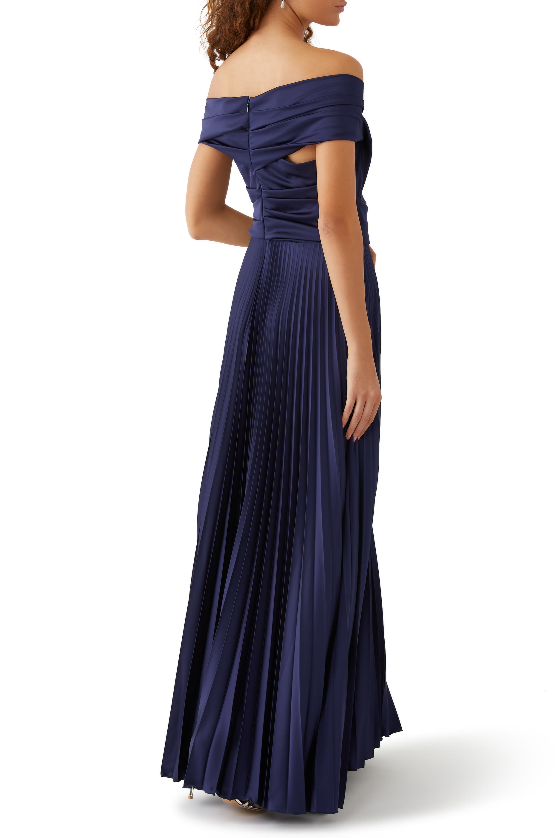 Off Shoulder Evening Dress