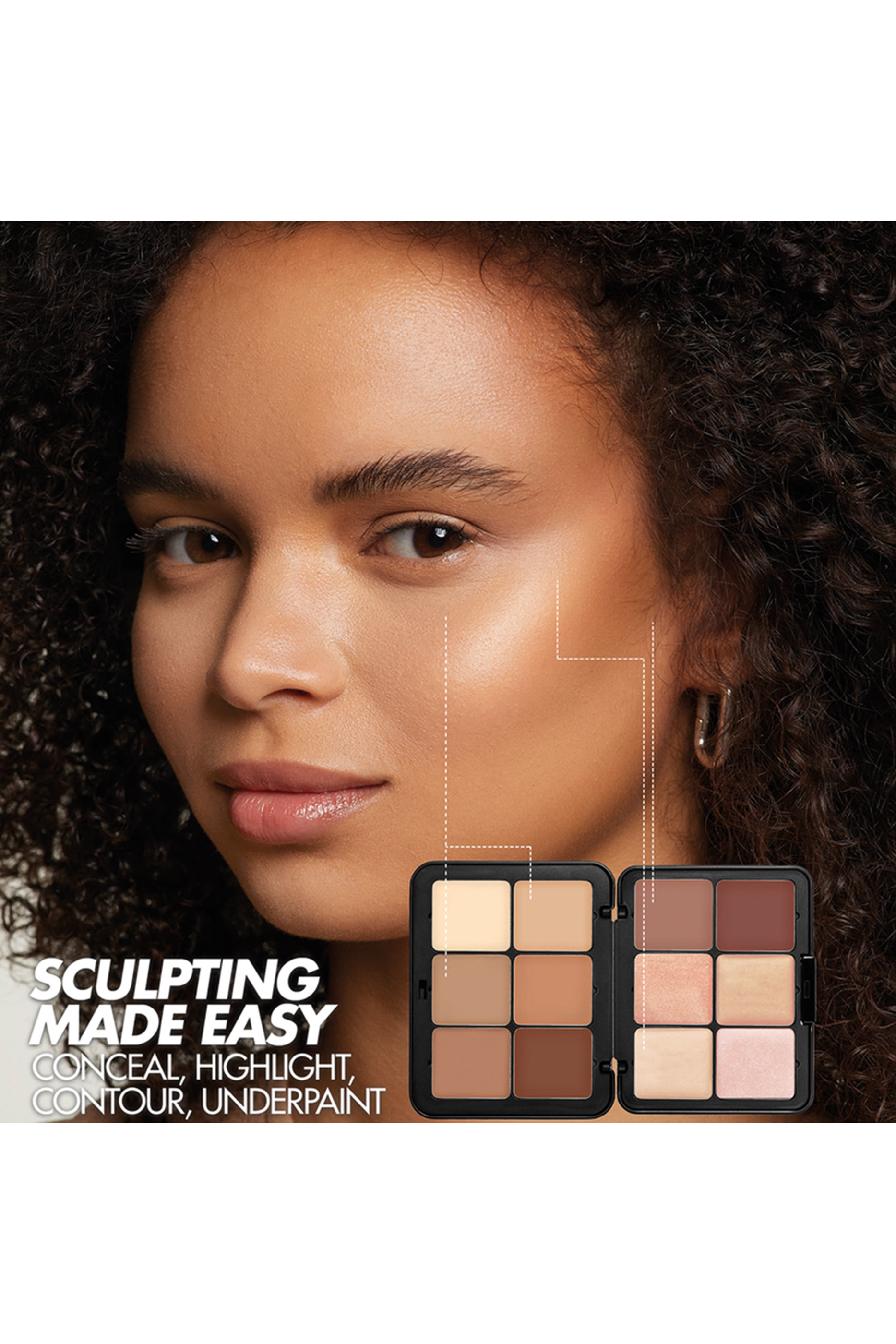 HD Skin Sculpting Palette, 0.9oz