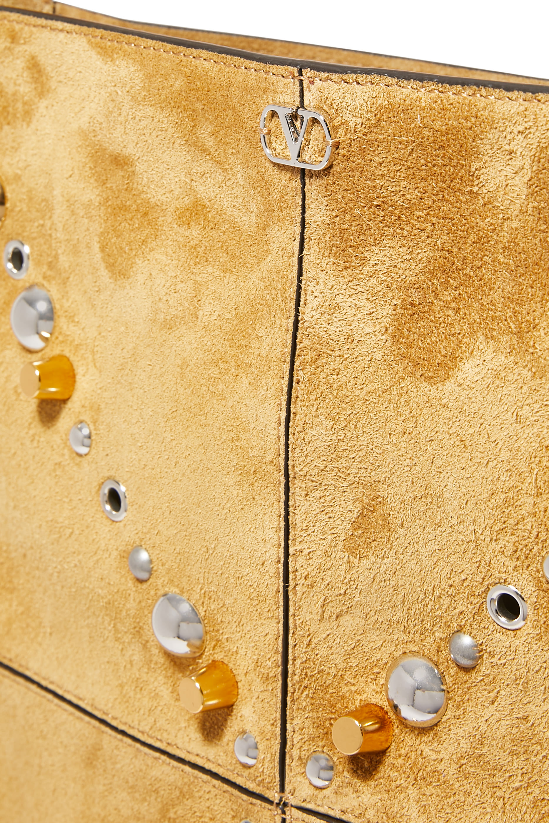 Nellc&ocirc;te Suede Shoulder Bag with Fringes