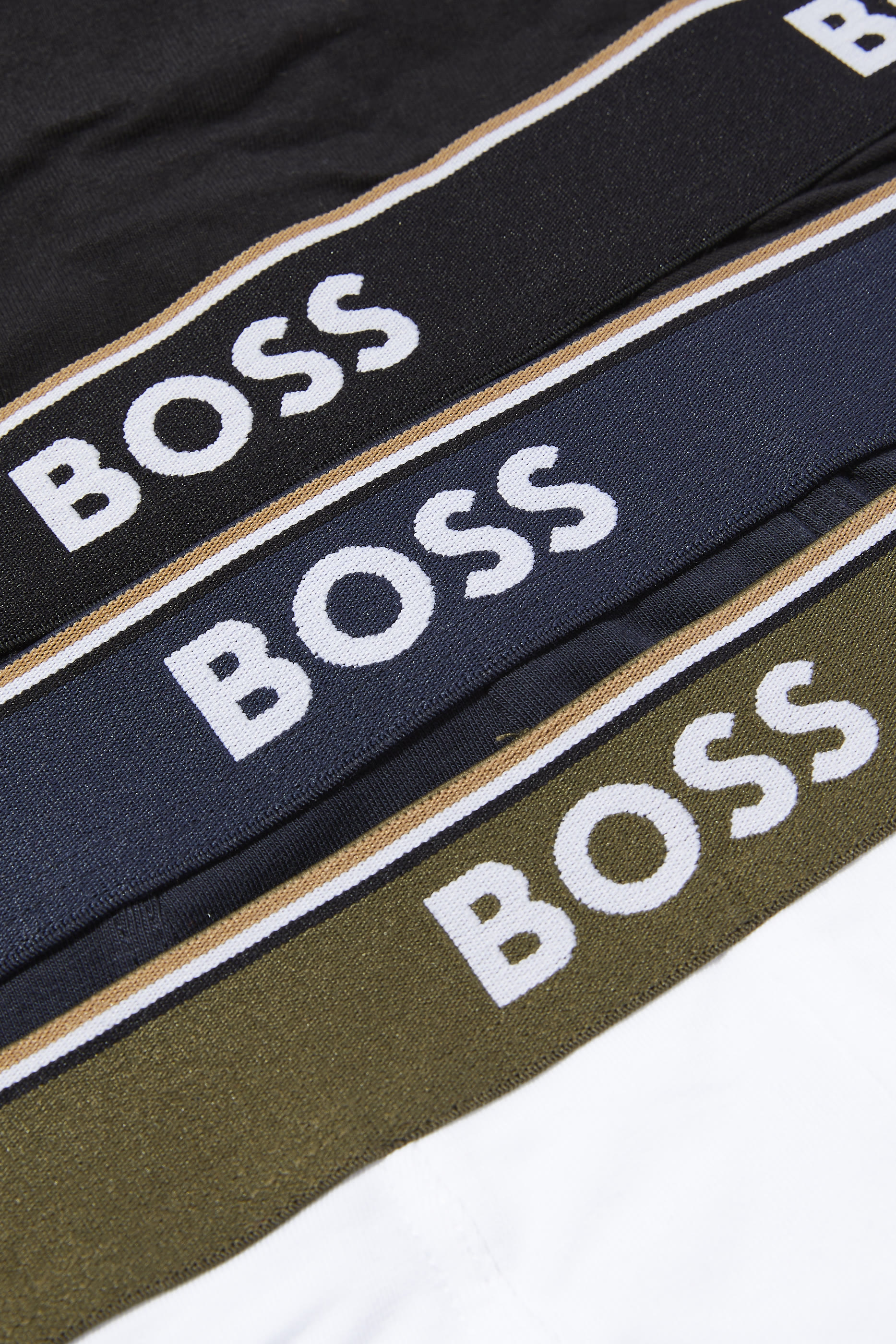 Logo Waistband Boxer Briefs, Pack Of 3