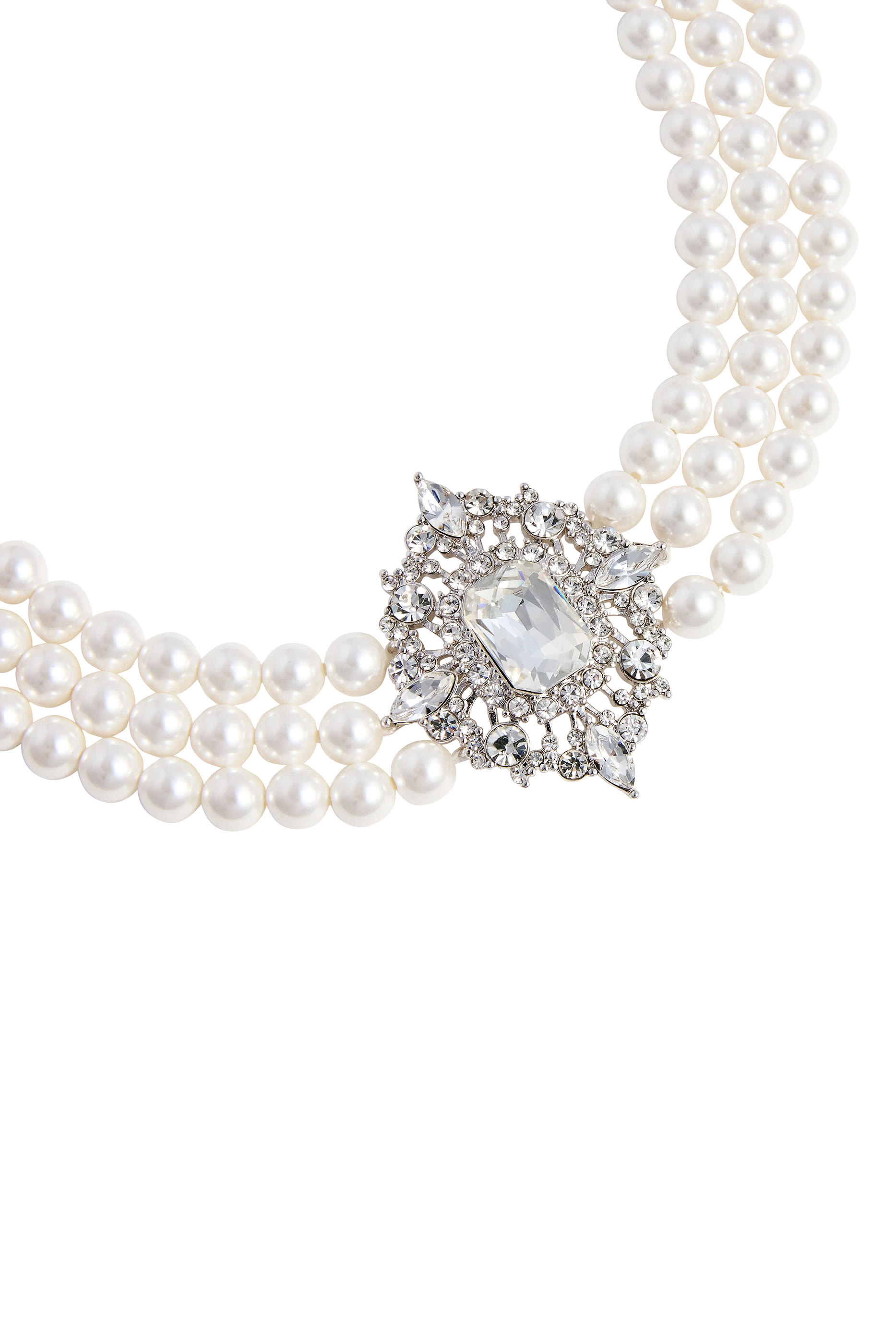 Crystal Pearl Choker