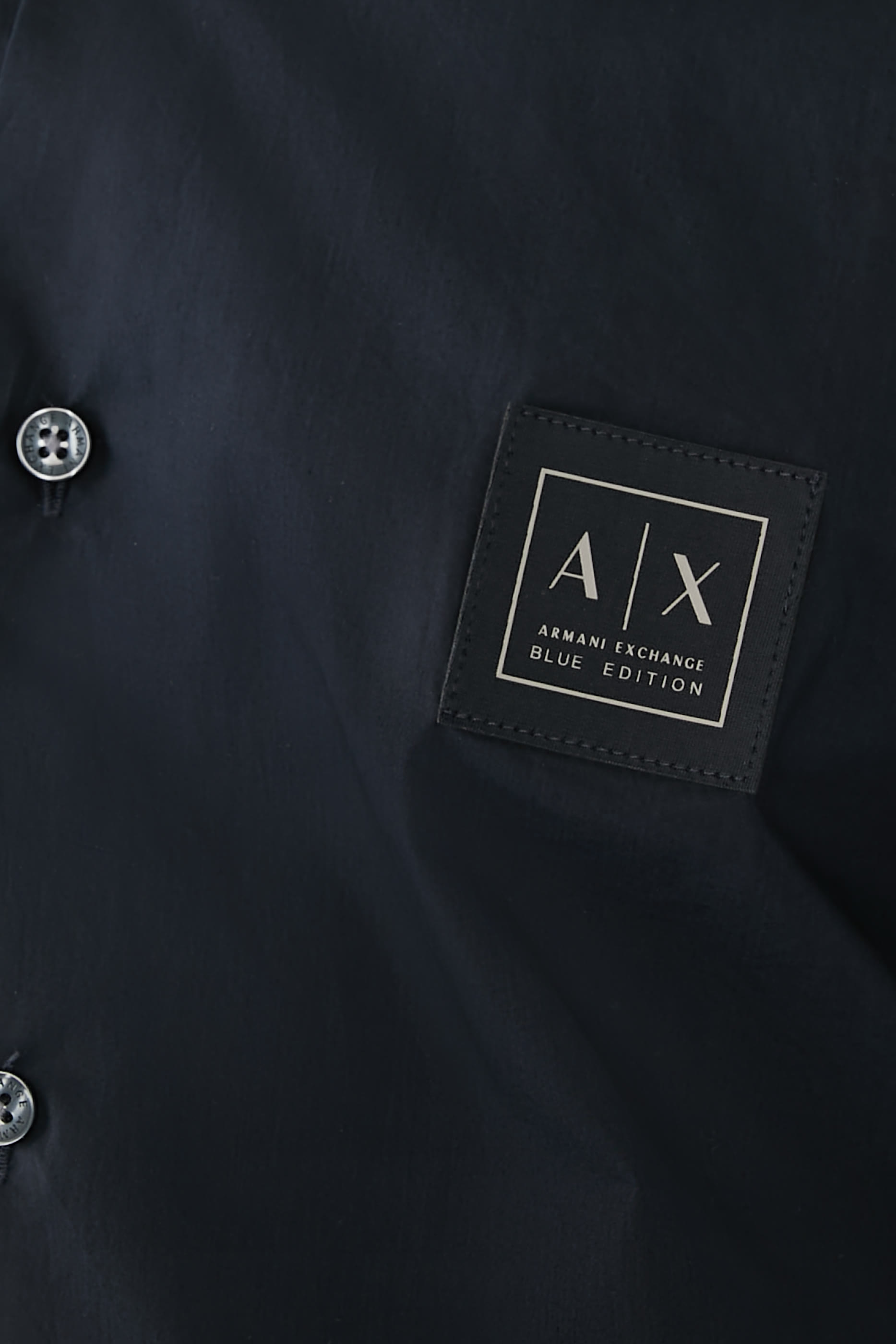 AX Logo Tessuto Long Sleeve Shirt