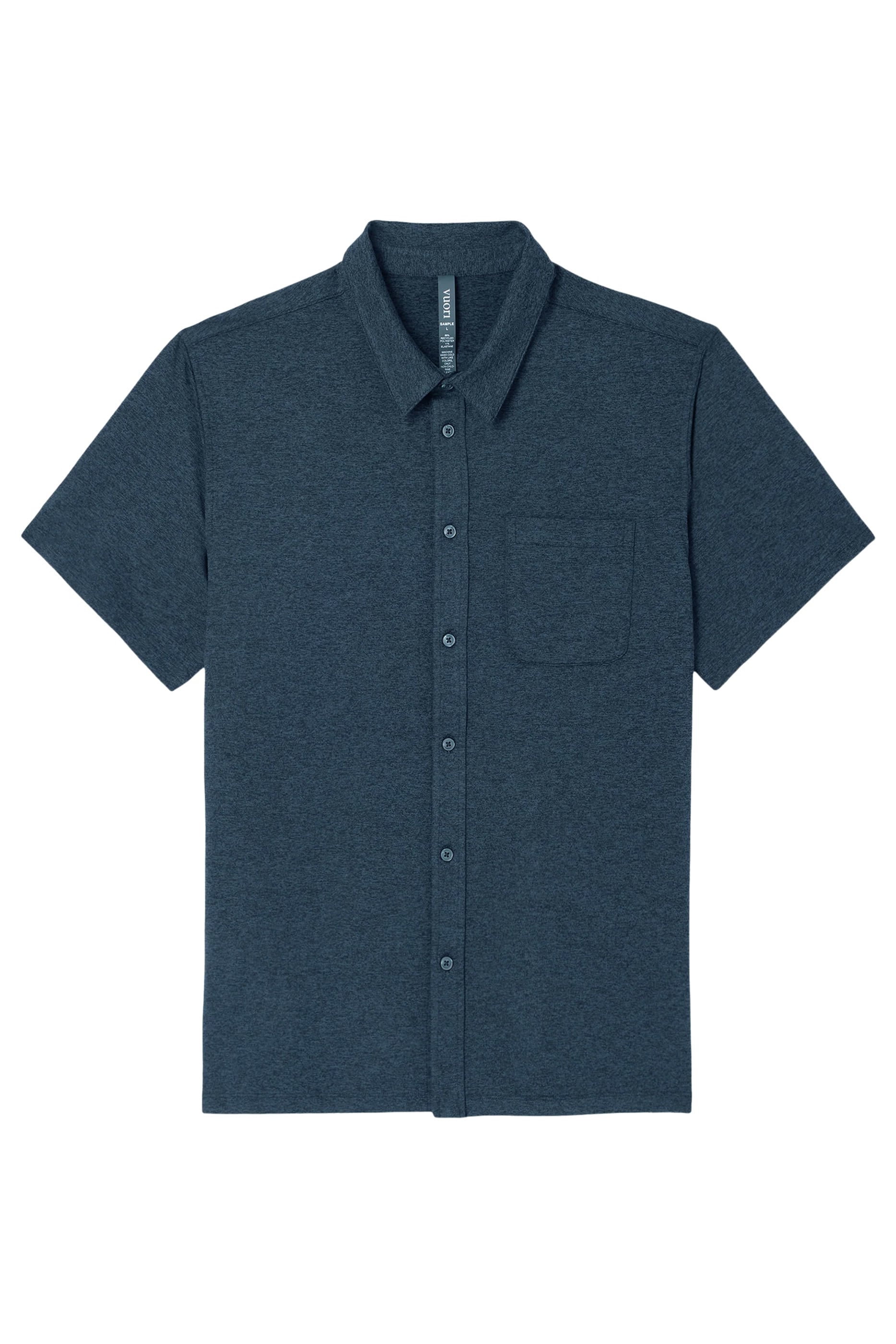 Short Sleeve Ponto Button Down Shirt 