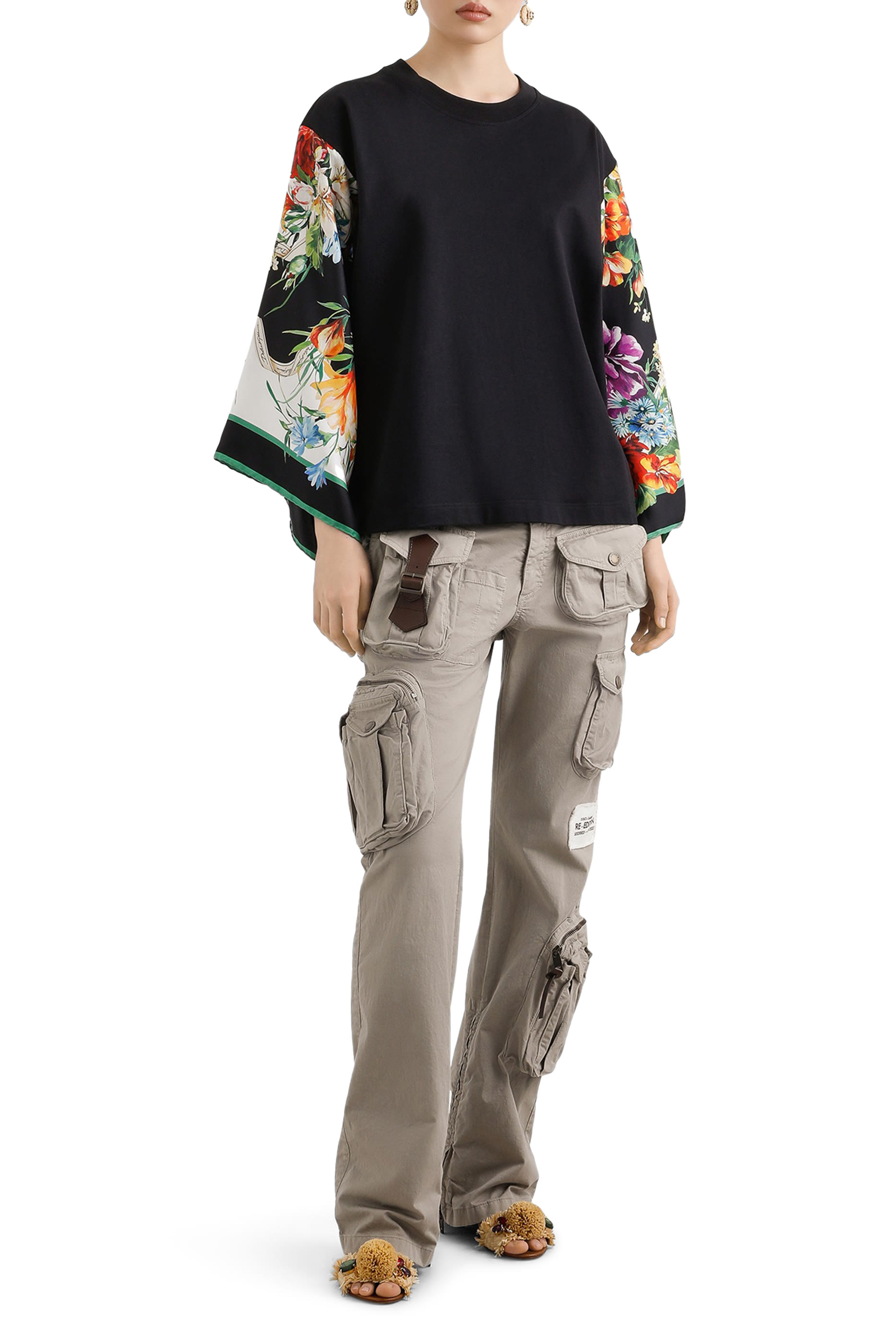 Silk Foulard T-Shirt