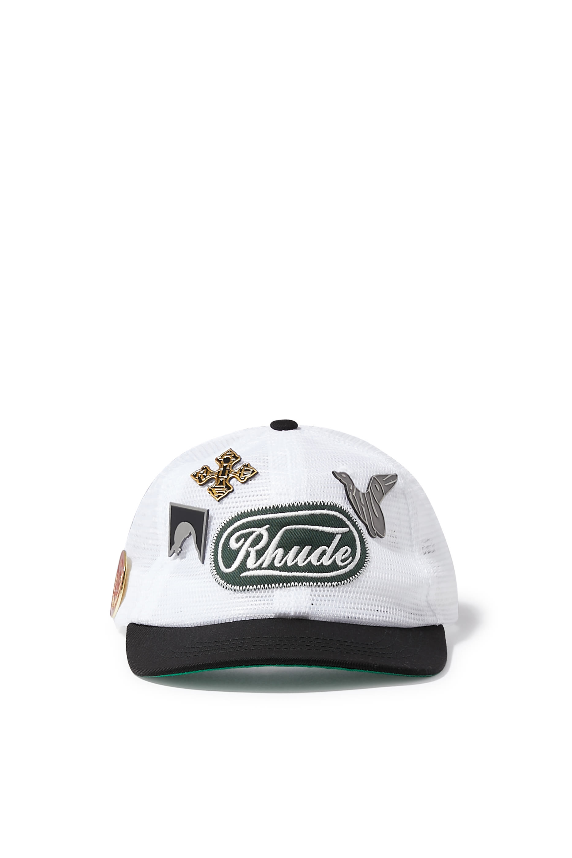 Logo Patch Mesh Trucker Hat