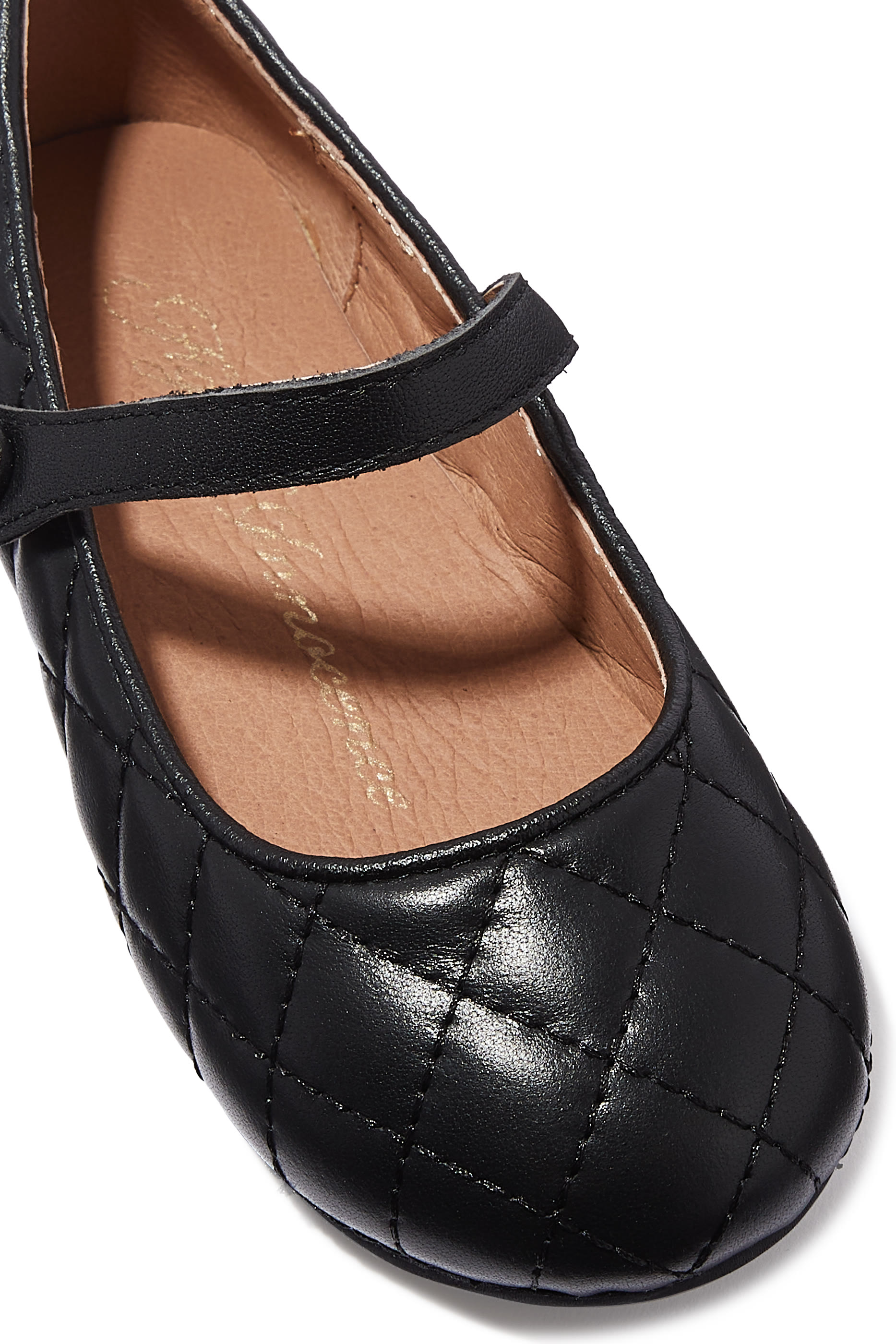 Kids Ballerina Leather Pumps