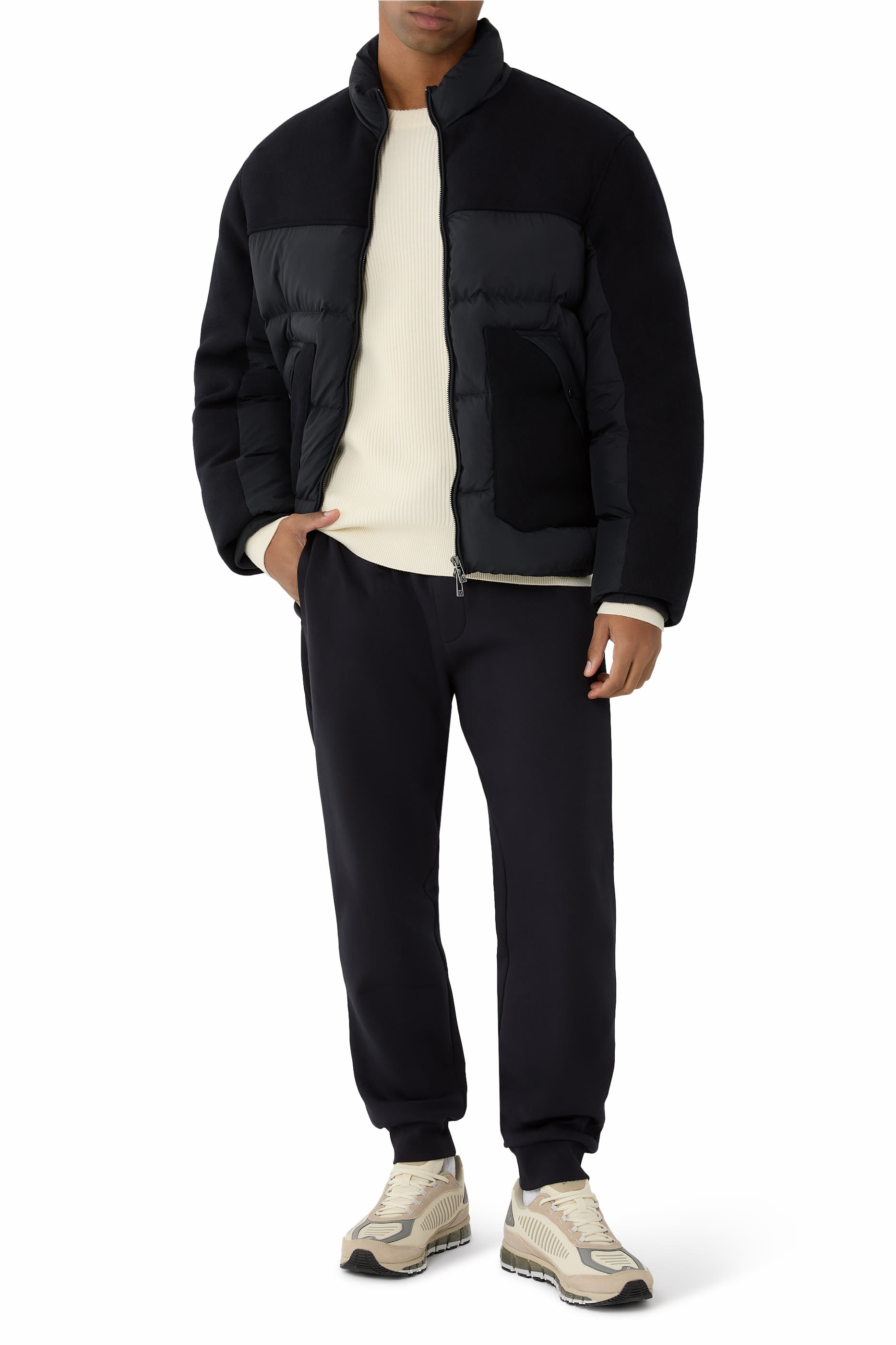 College Turtleneck Jacket