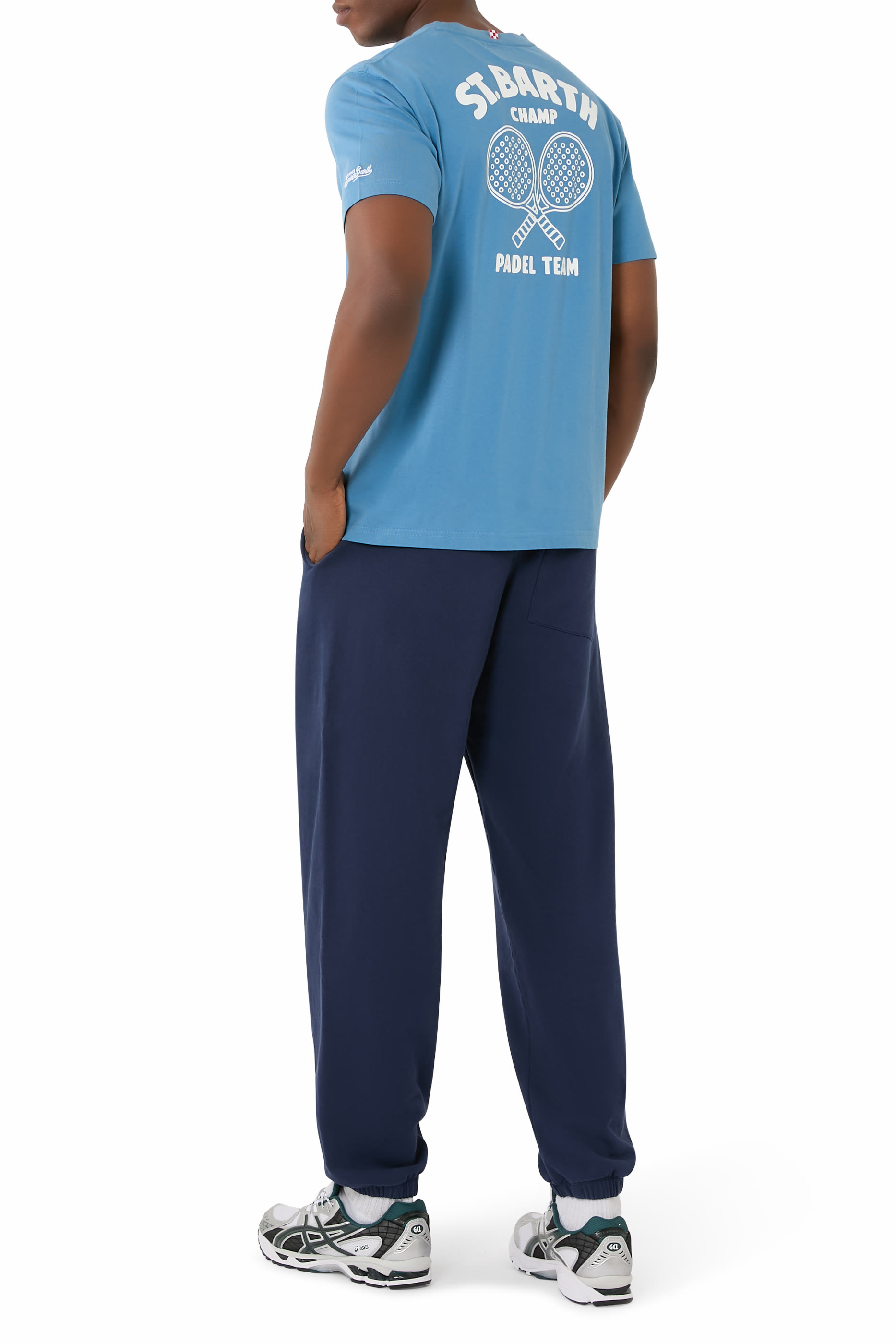 St. Barth Padel Club Print Heavy Cotton T-Shirt