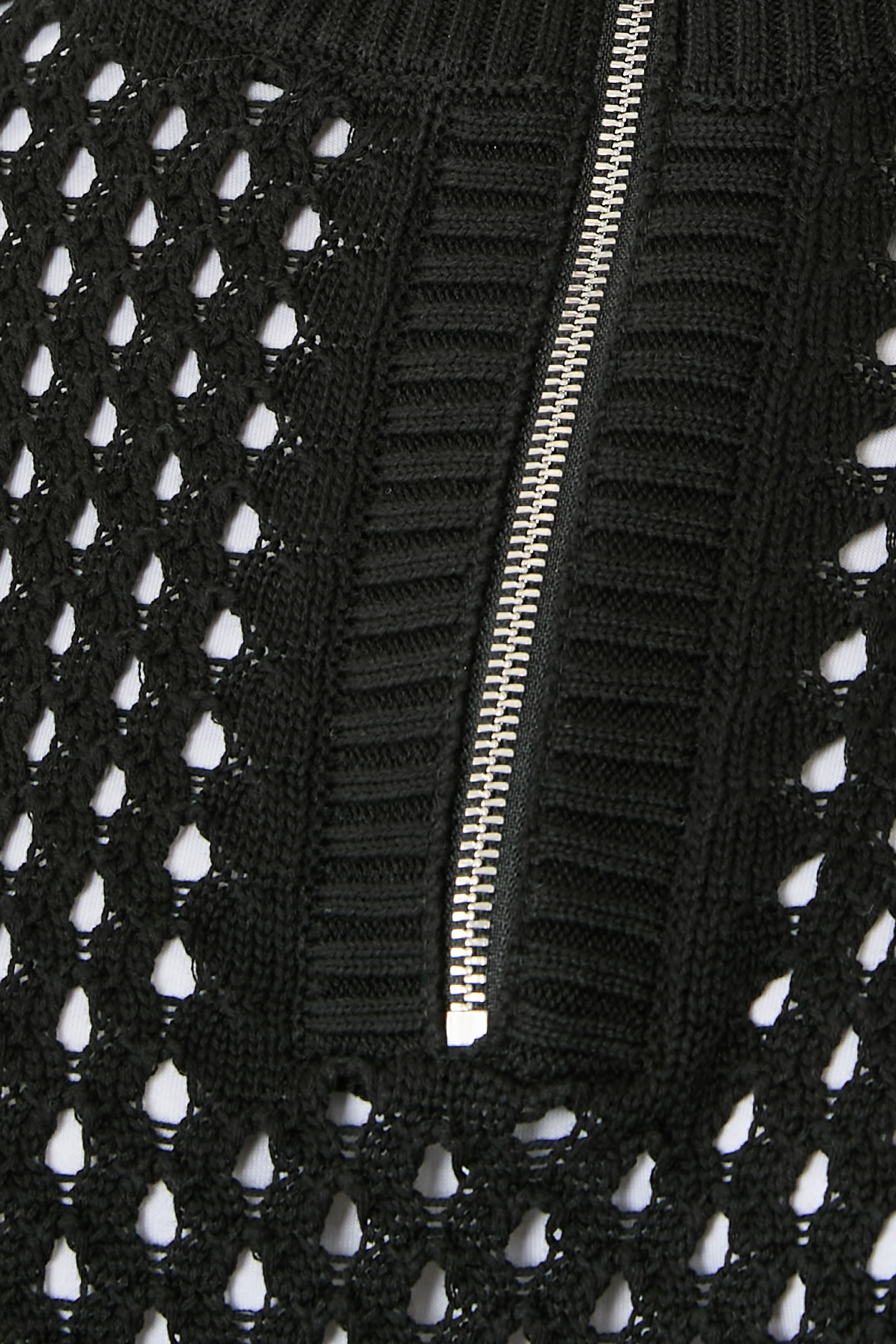 Gaines Half-Zip Knit Vest 