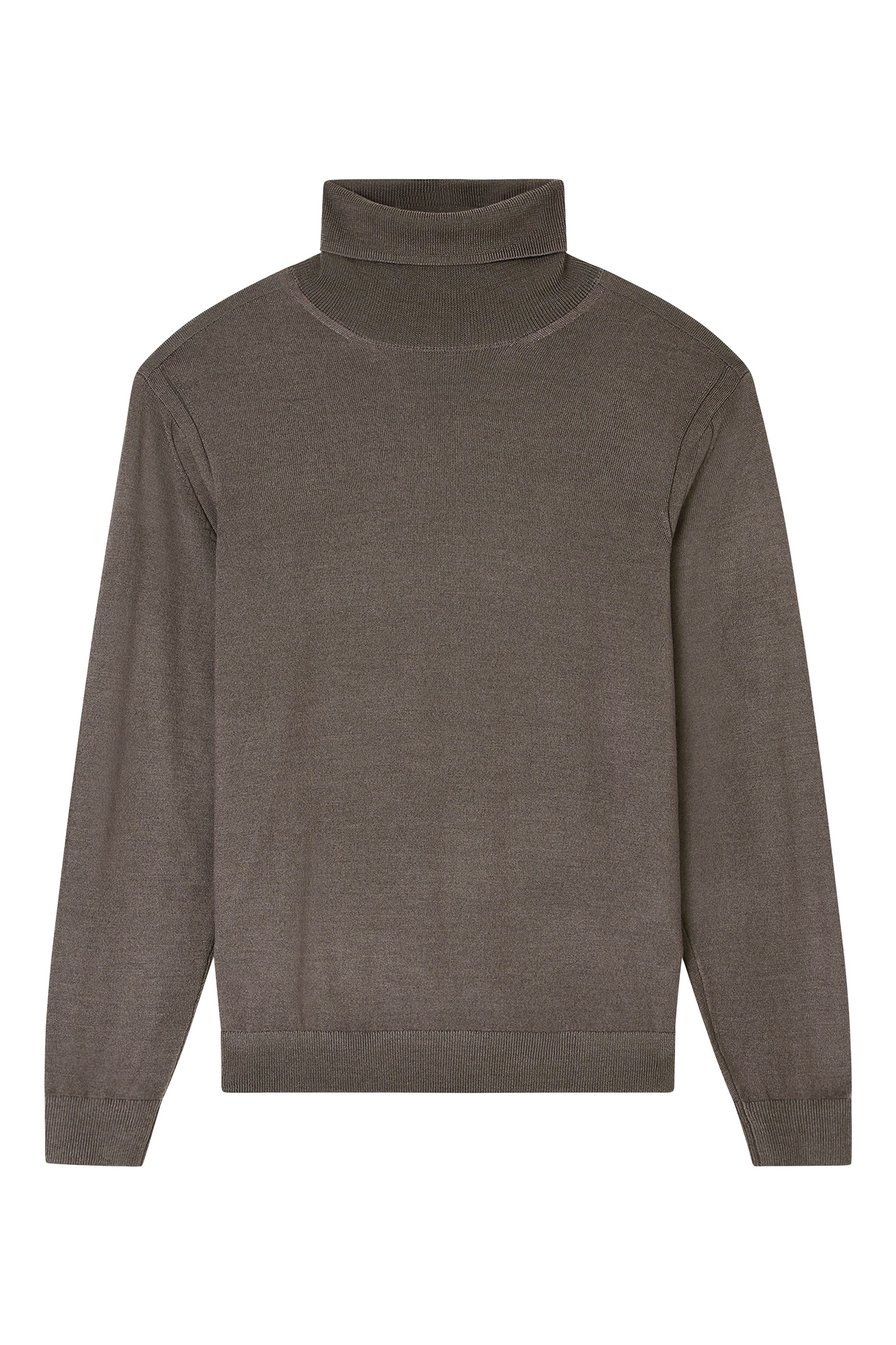 Wool Blend Turtleneck Sweater 