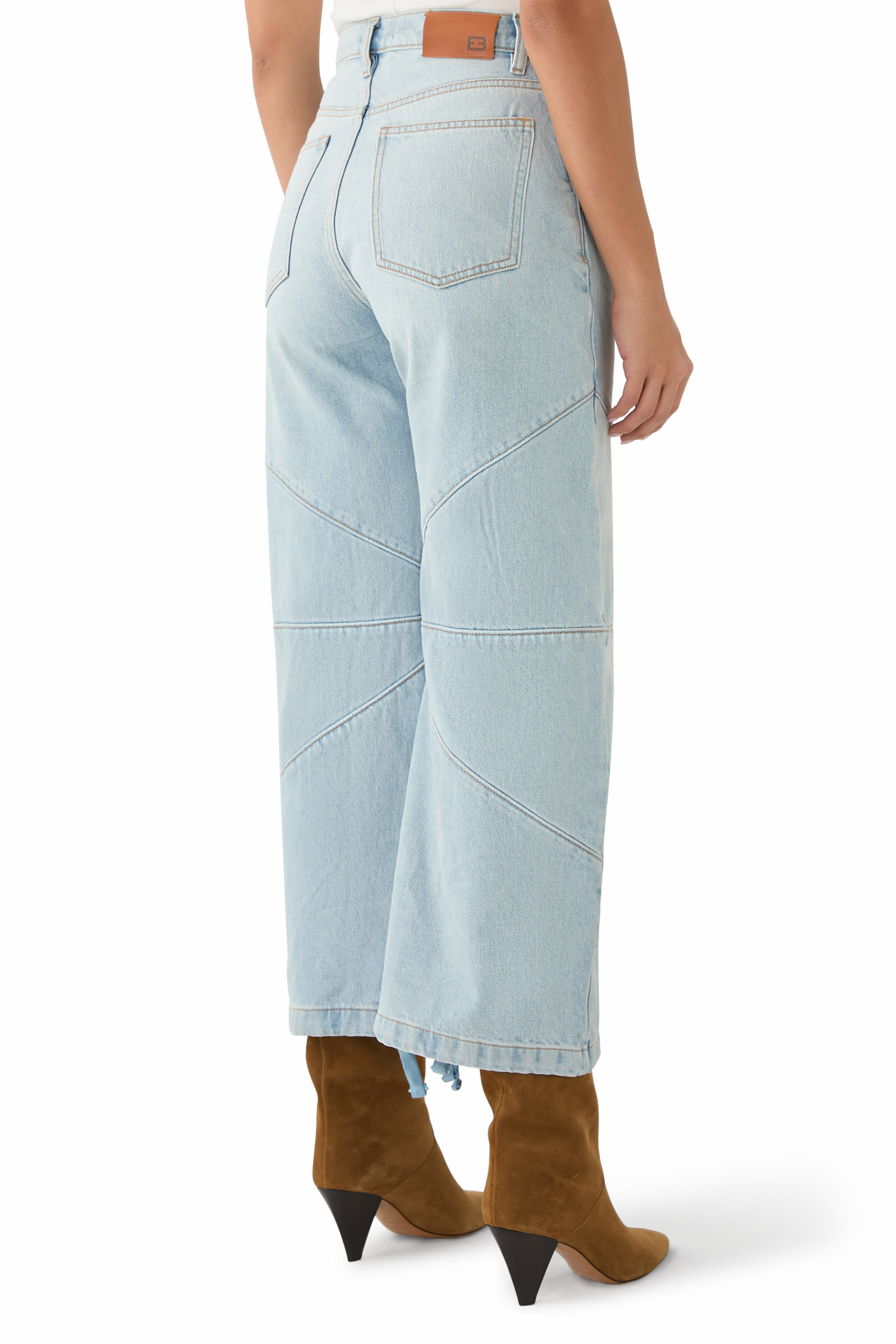 Freddy Cropped Barrel Jeans