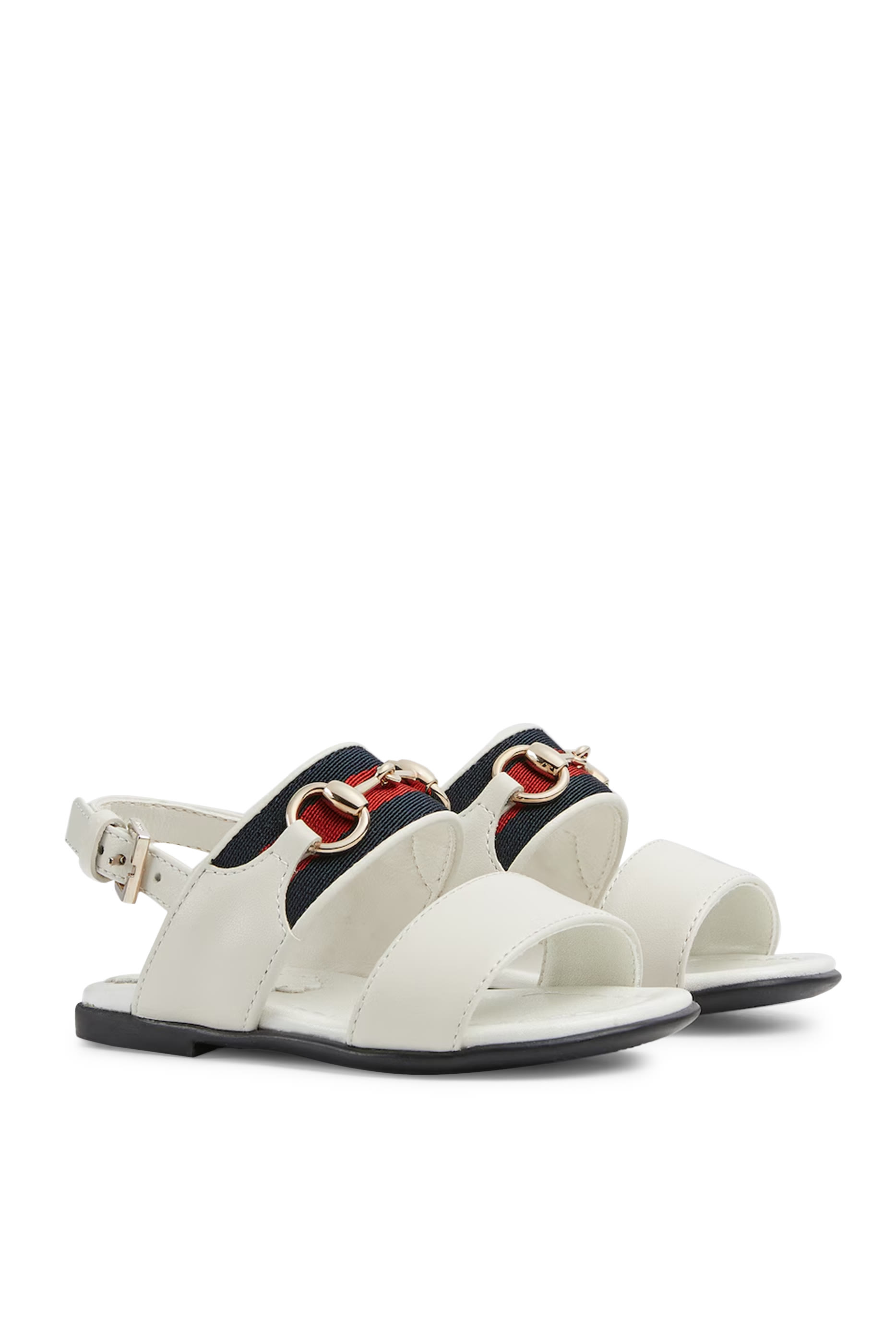 Kids Web Leather Sandals