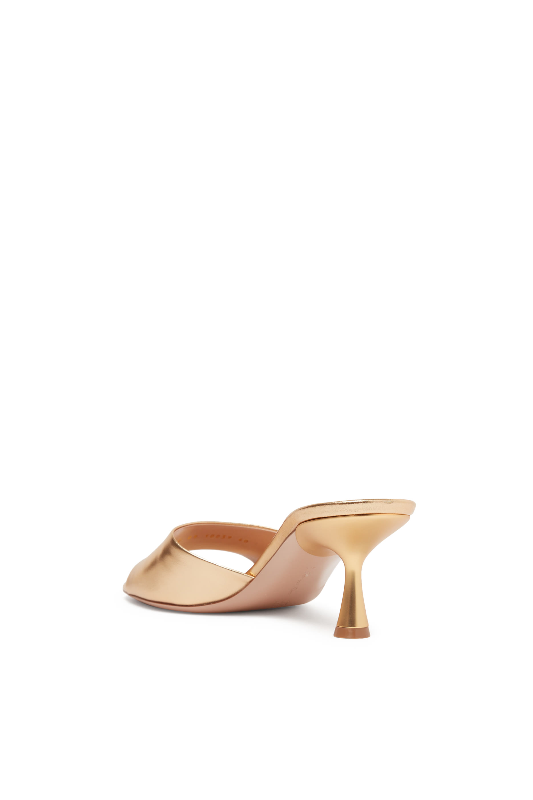 Ascent 55 Metallic Leather Mules