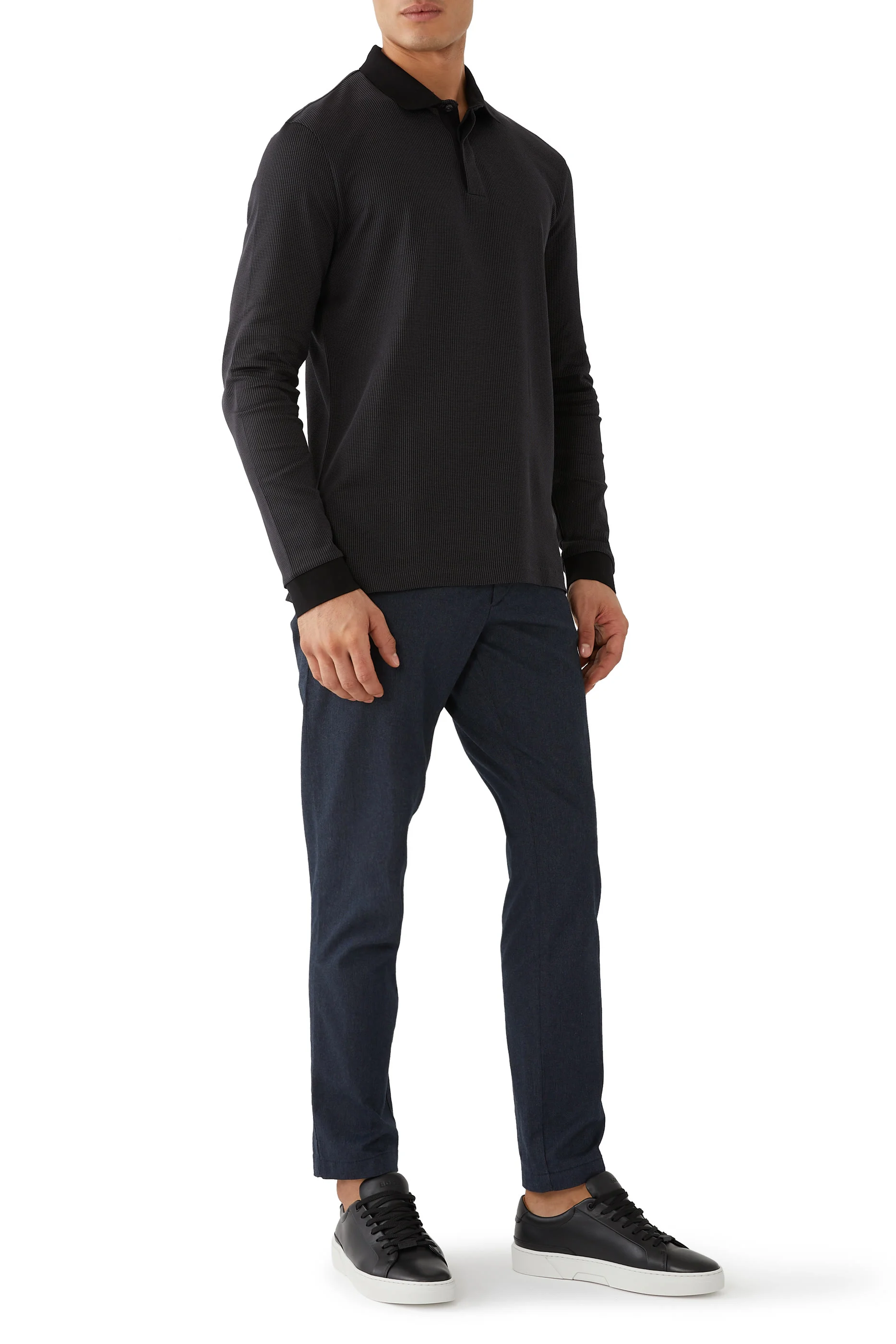 Gary Tenn Leather Low-top Sneakers