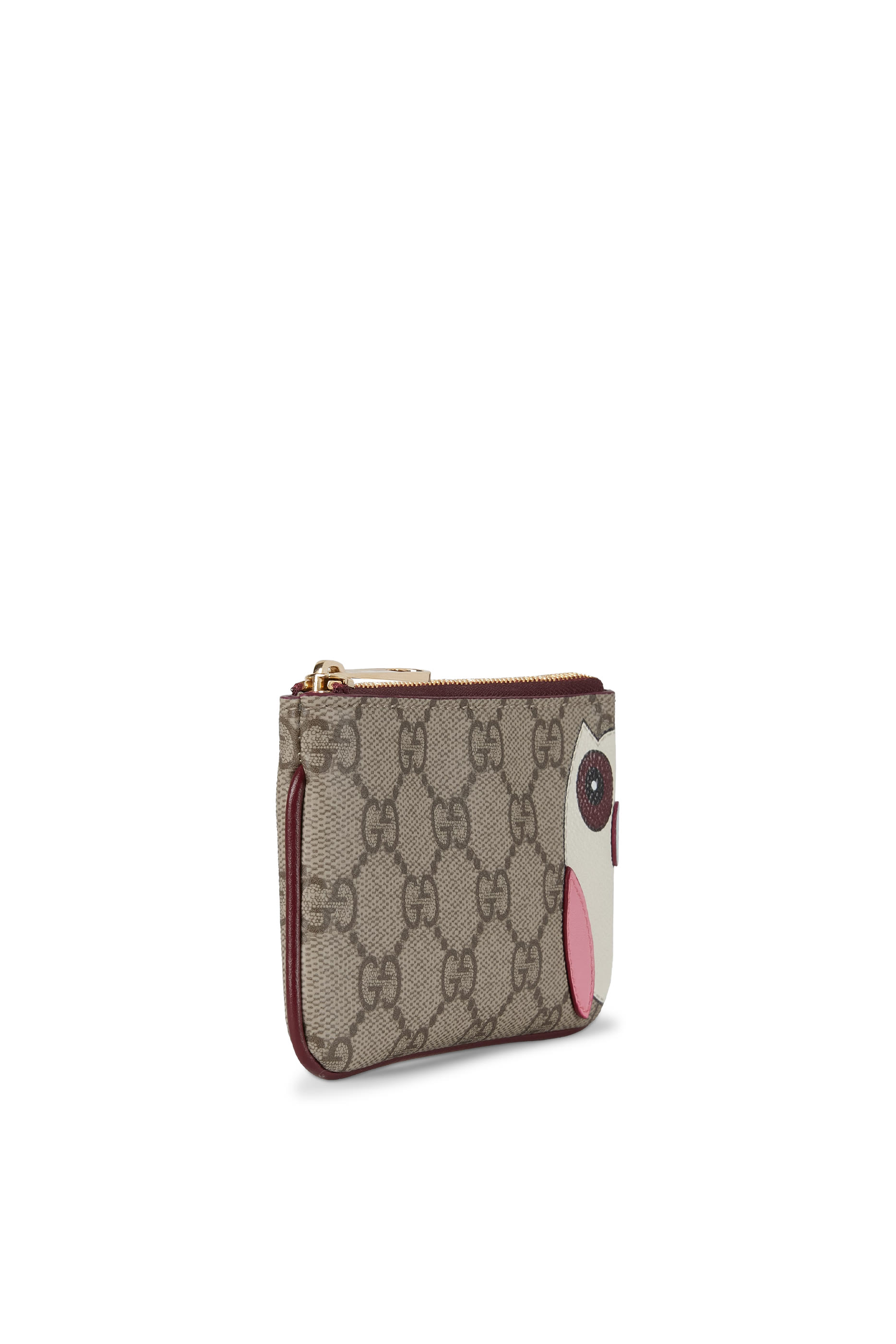 GG Key Case with Owl Detail