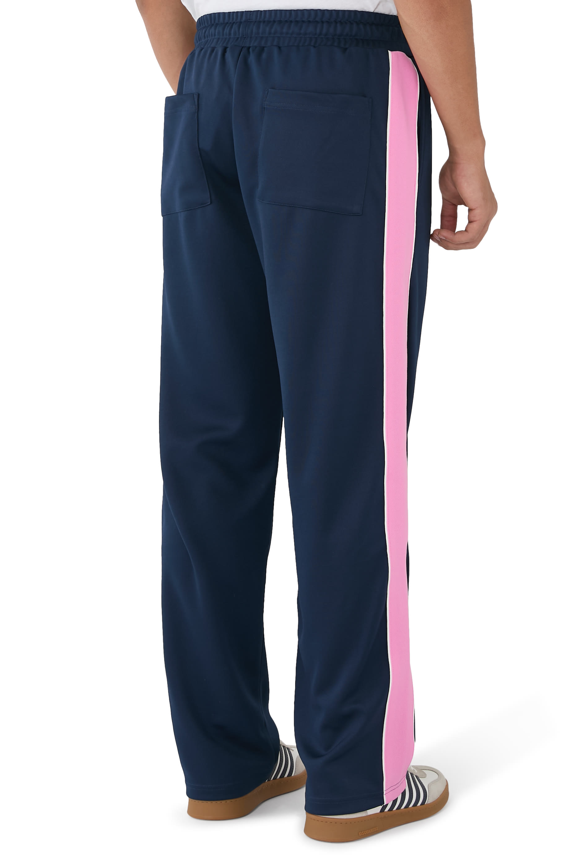 Contrast Tape Track Pants