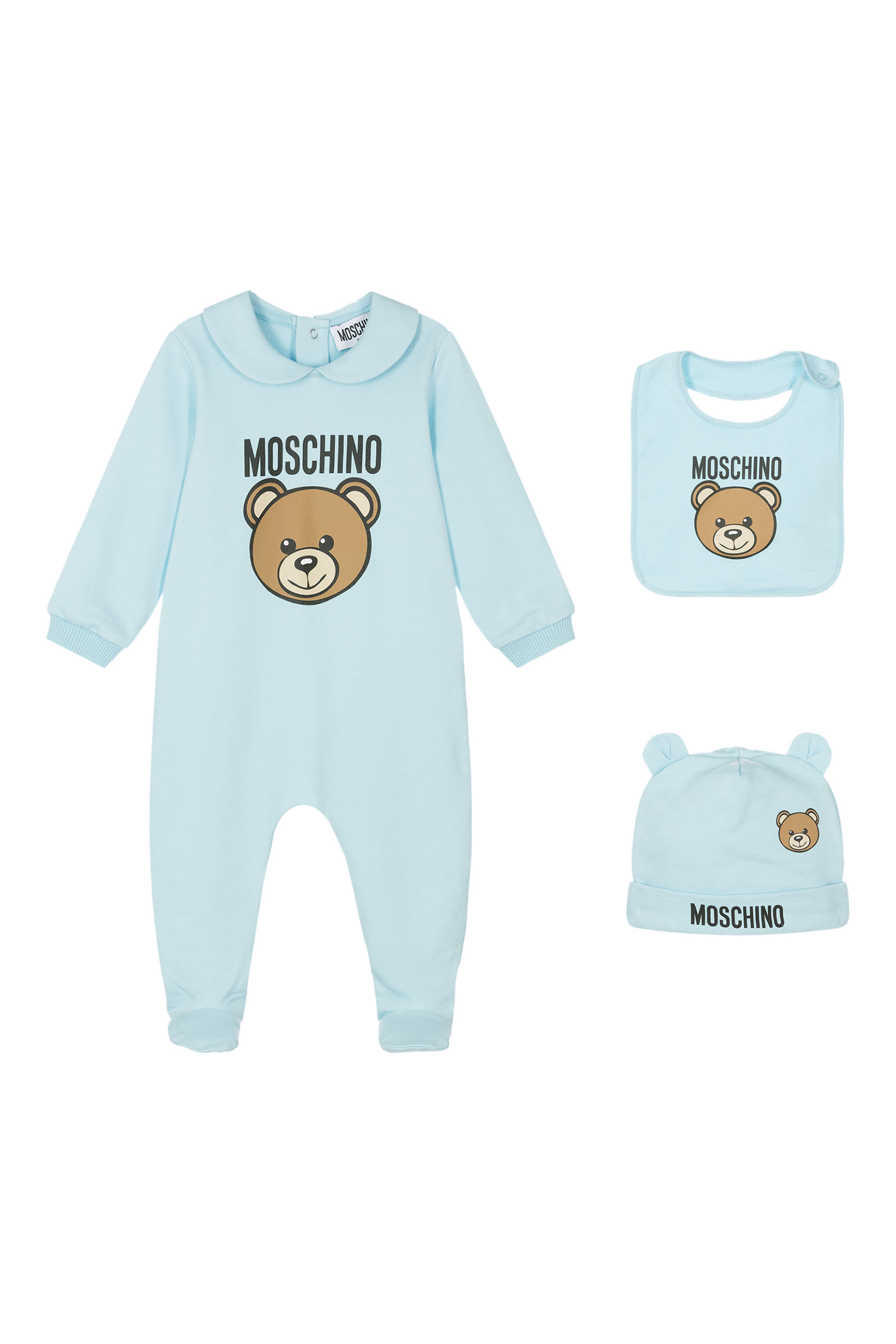 Kids Teddy Bear Print Pyjamas Gift Set