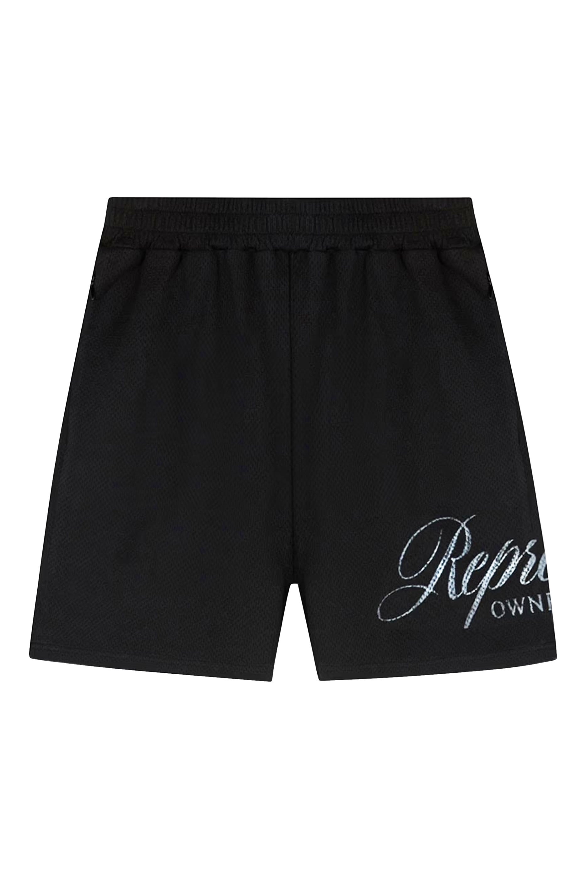 Owners Club Script Mesh Shorts