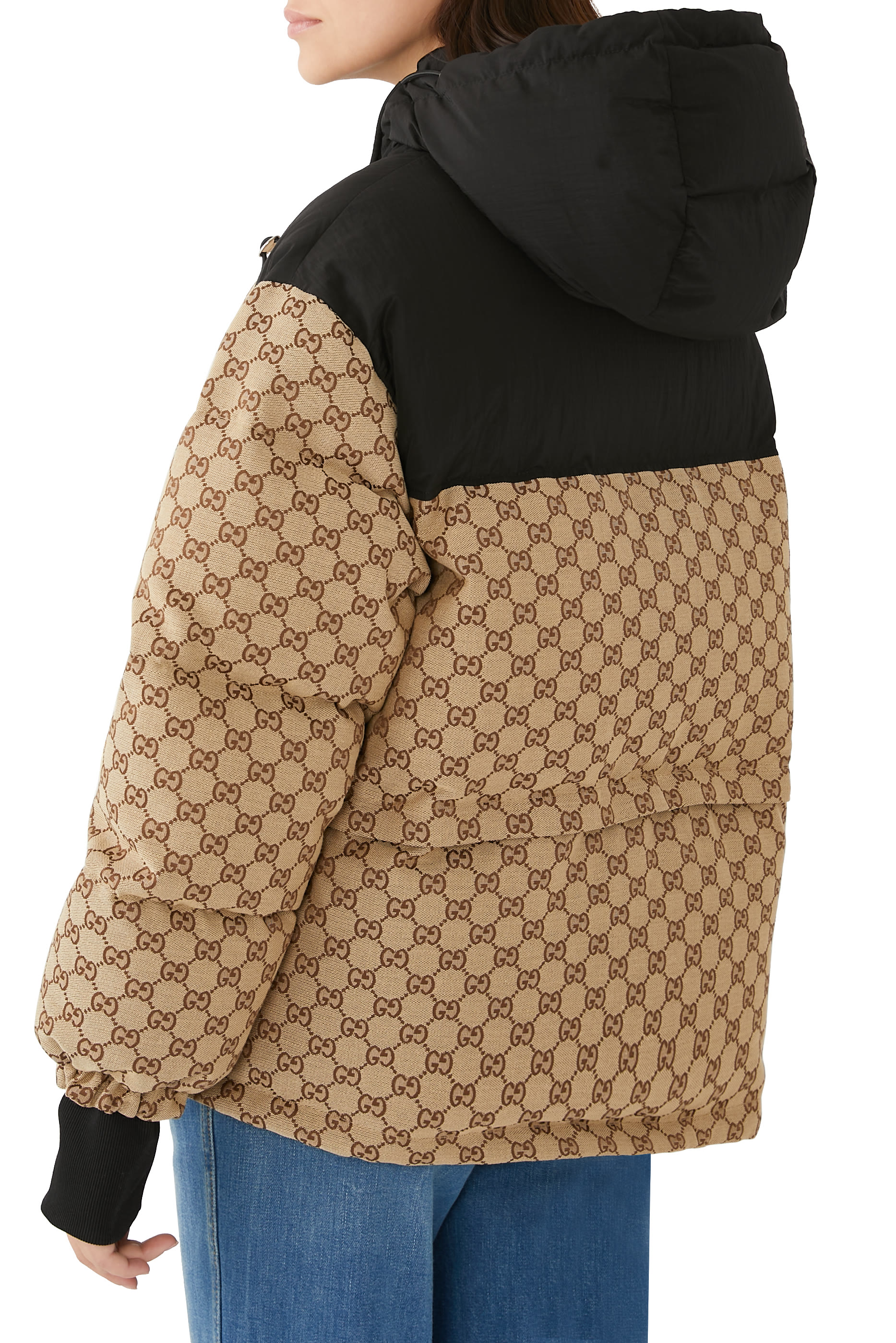 GG Canvas Bomber Jacket