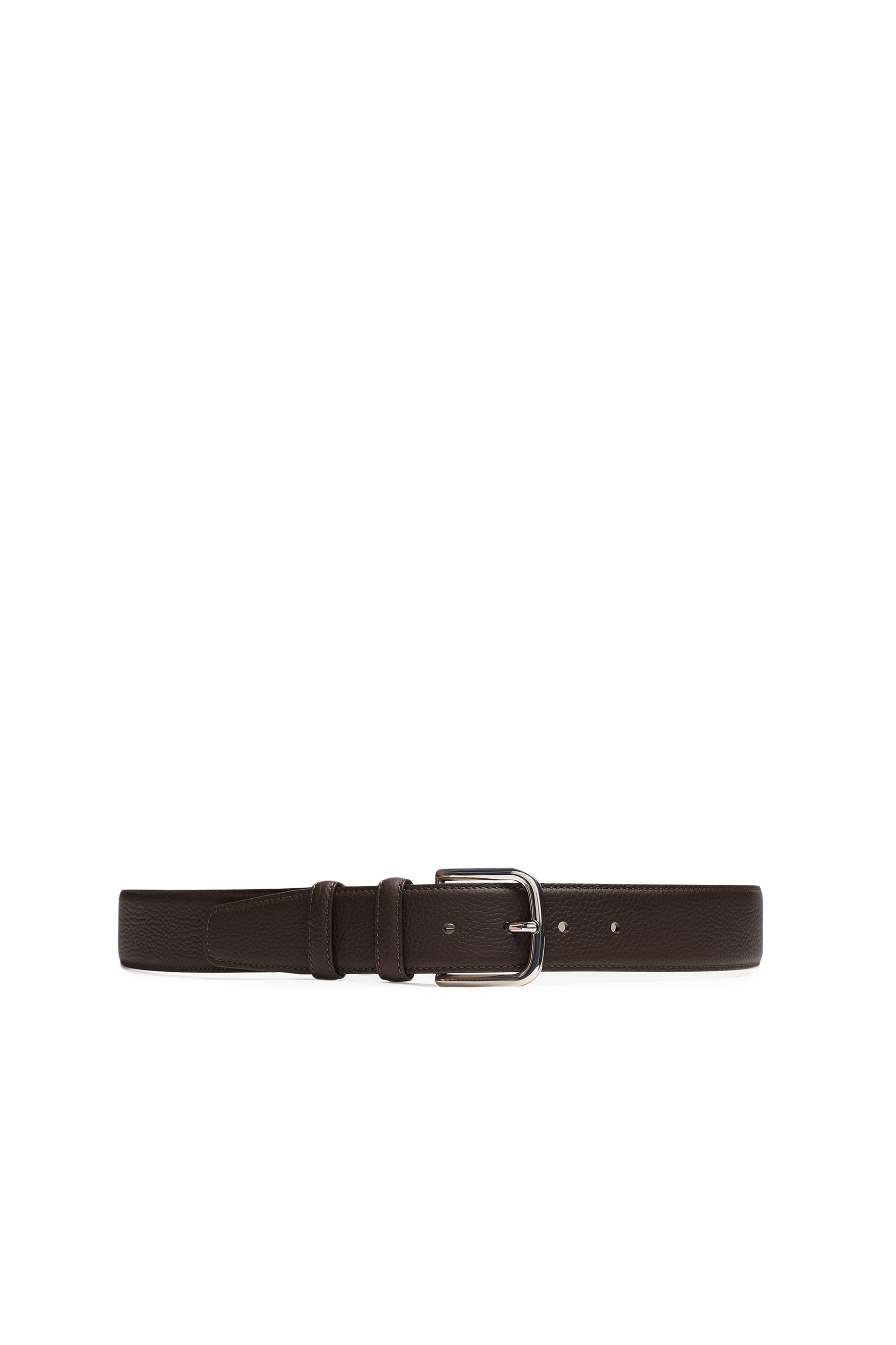 Stitch Edge Leather Belt