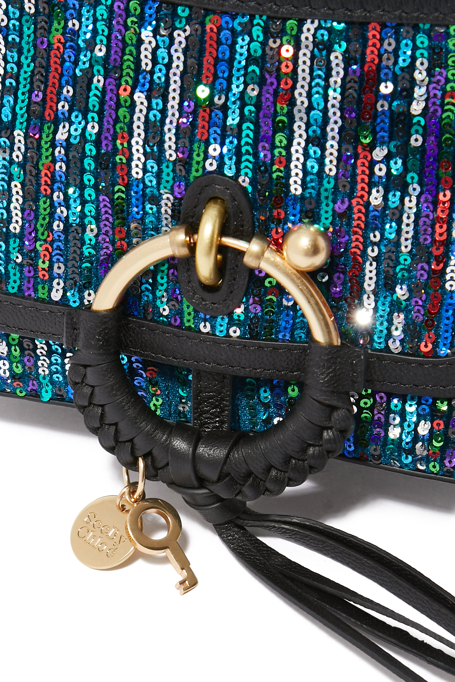 Joan Sequin Mini Crossbody Bag