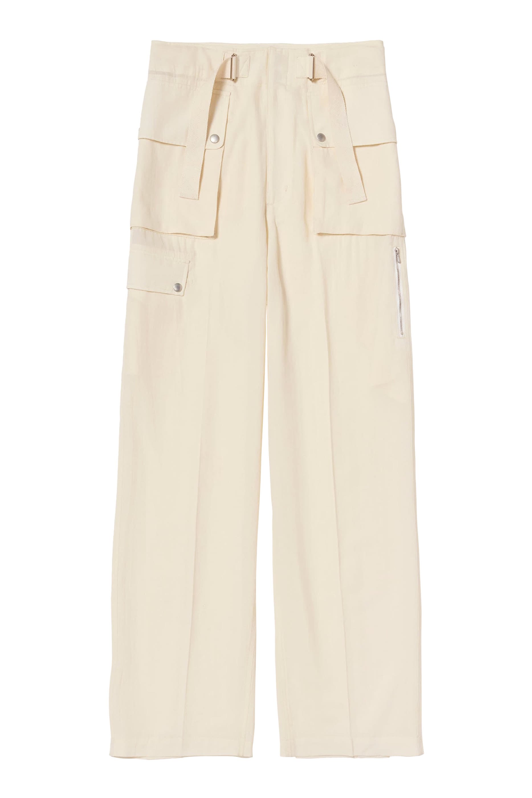 Light Cotton Wool Viyella Cargo Pants