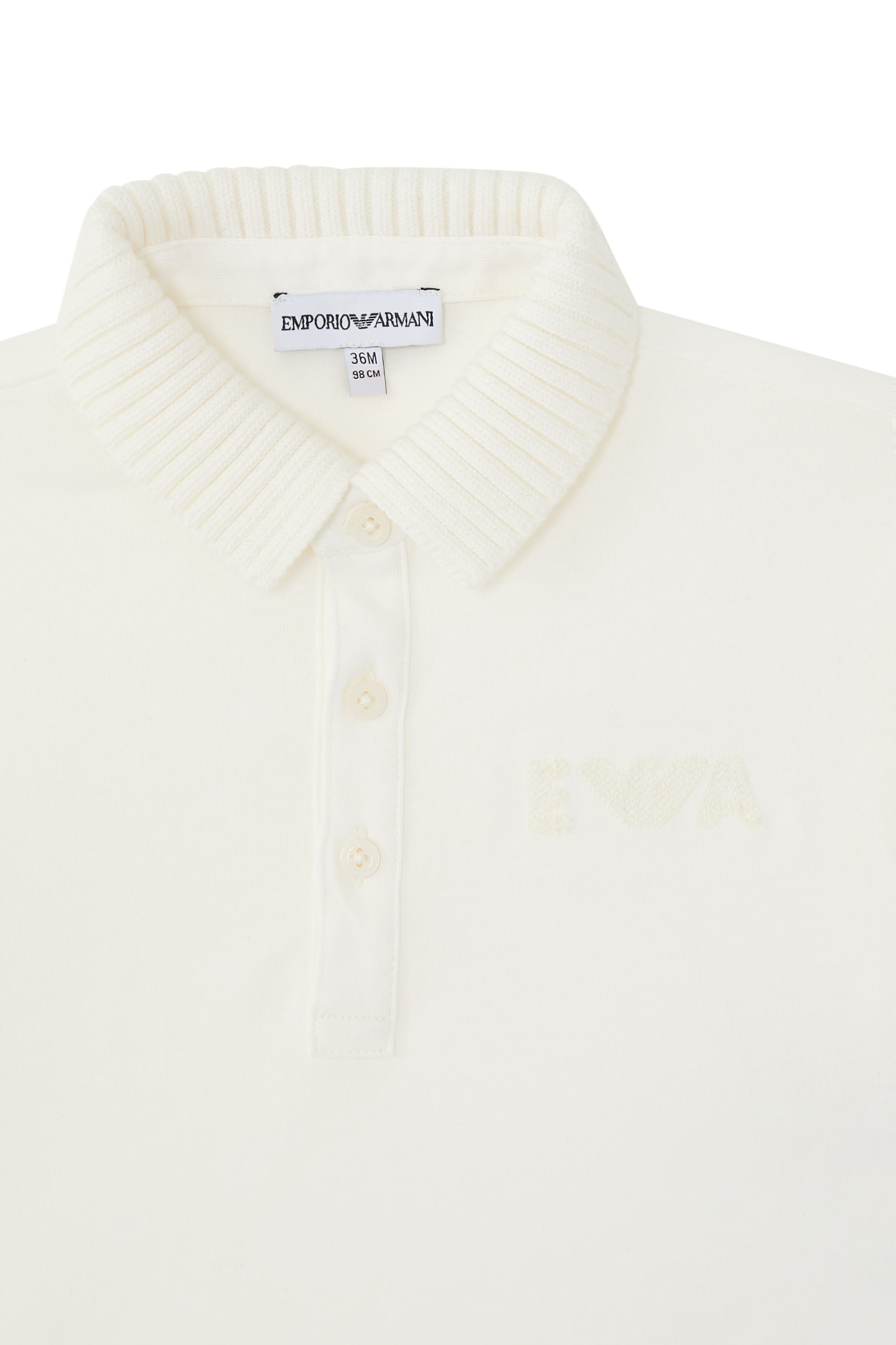 Kids  Logo Long Sleeve Polo Shirt