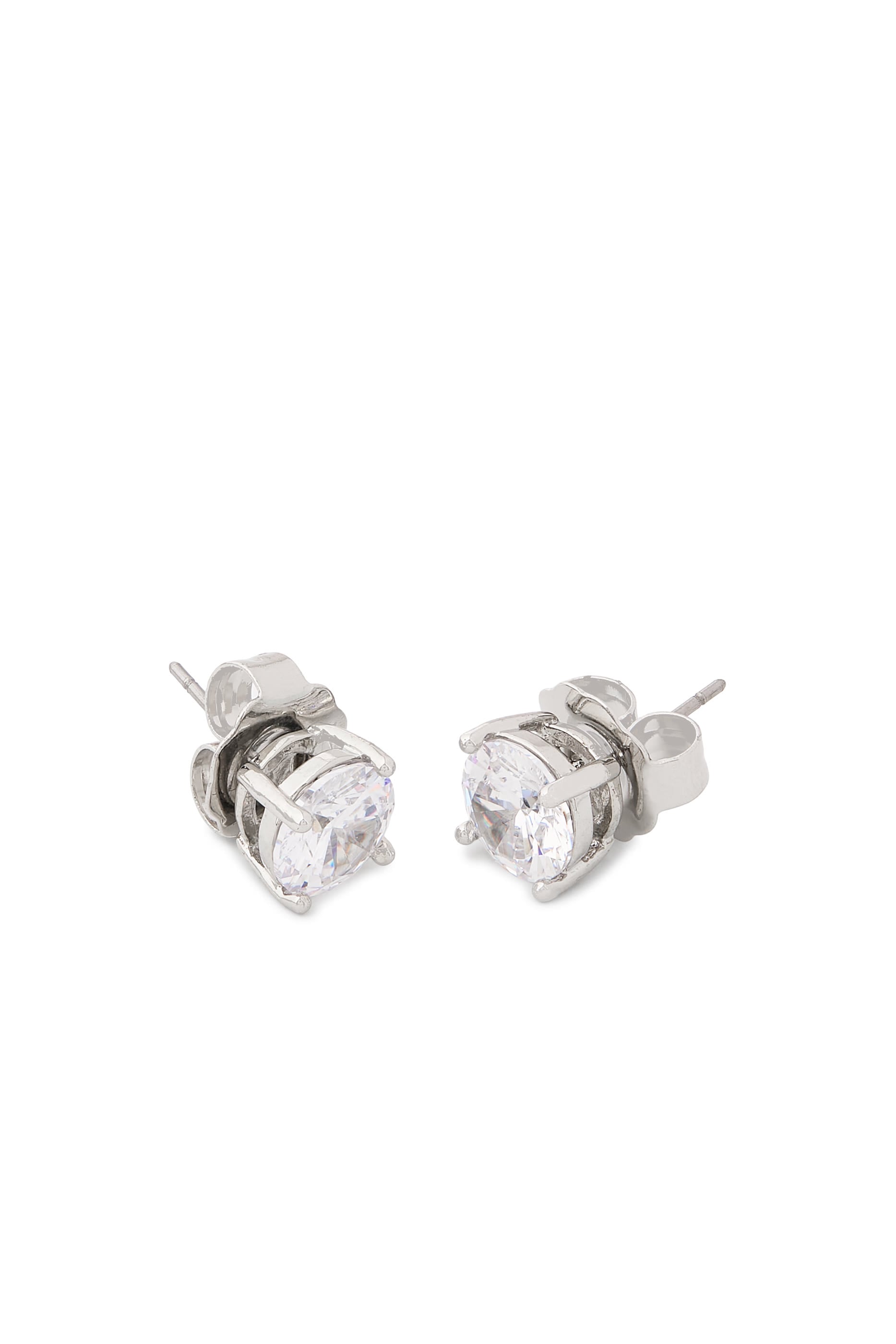 Round Prong Luxe Classic Earrings