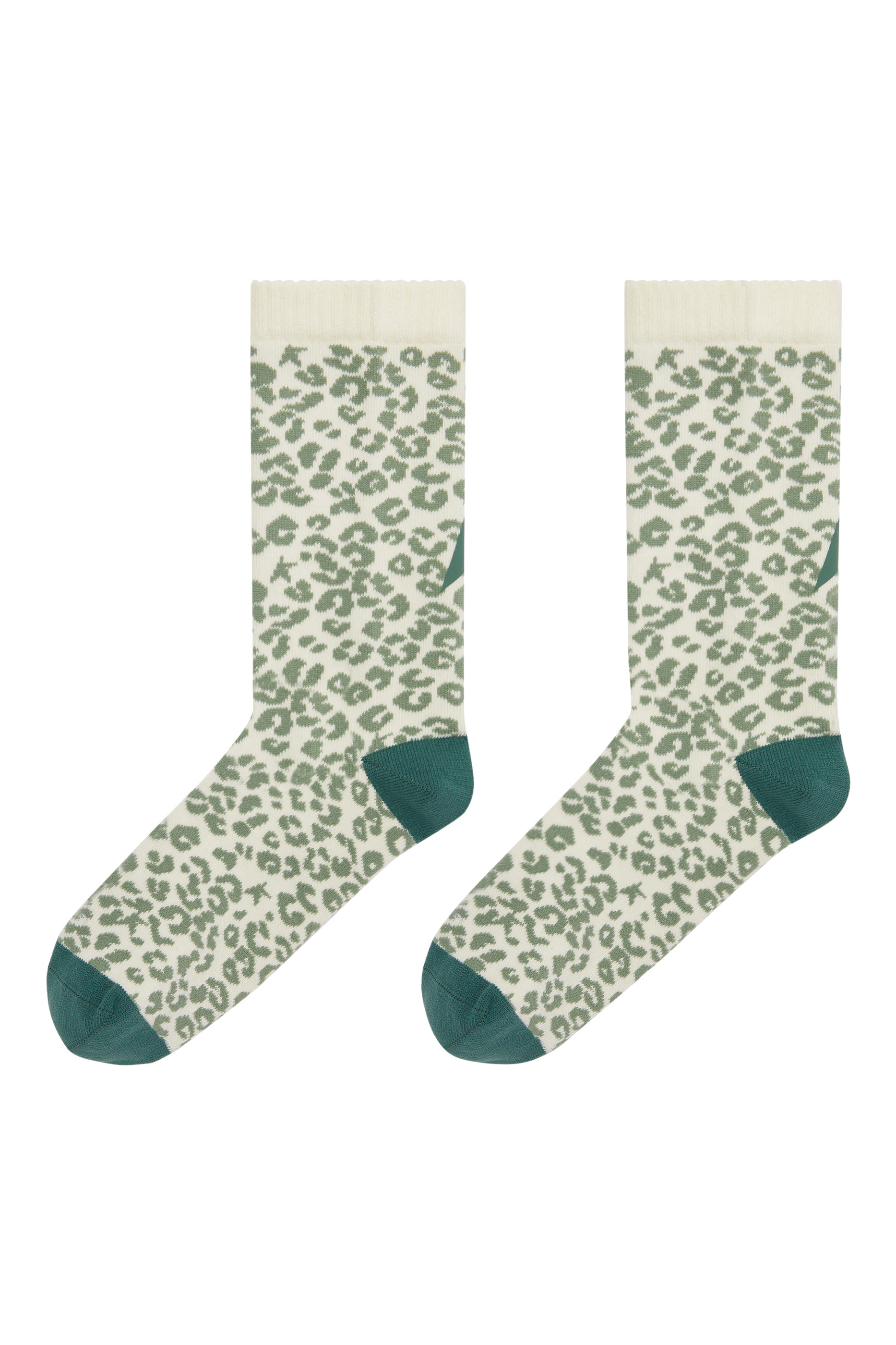 Animal Print Star Socks