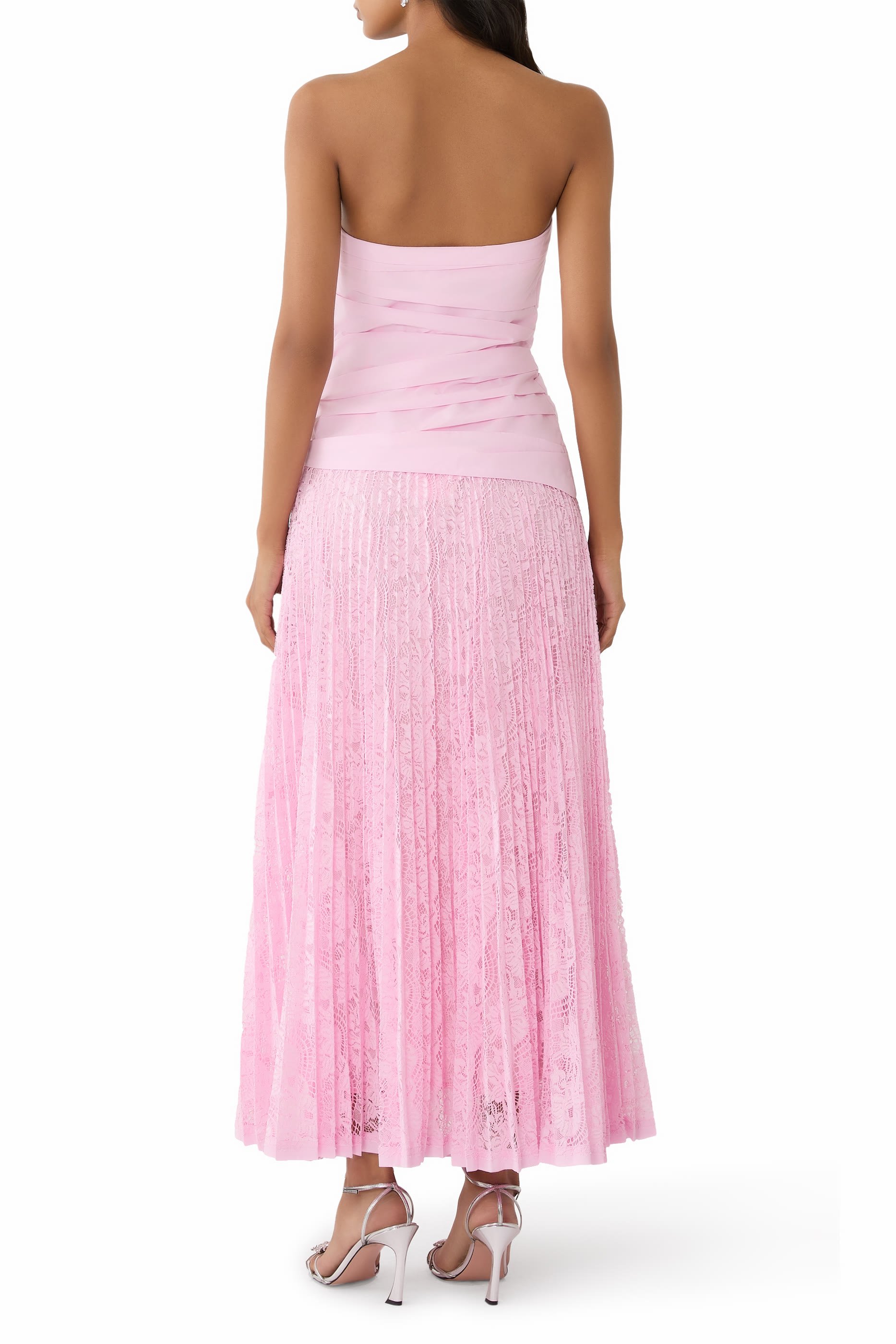 Annalise Cotton Lace Midi Dress