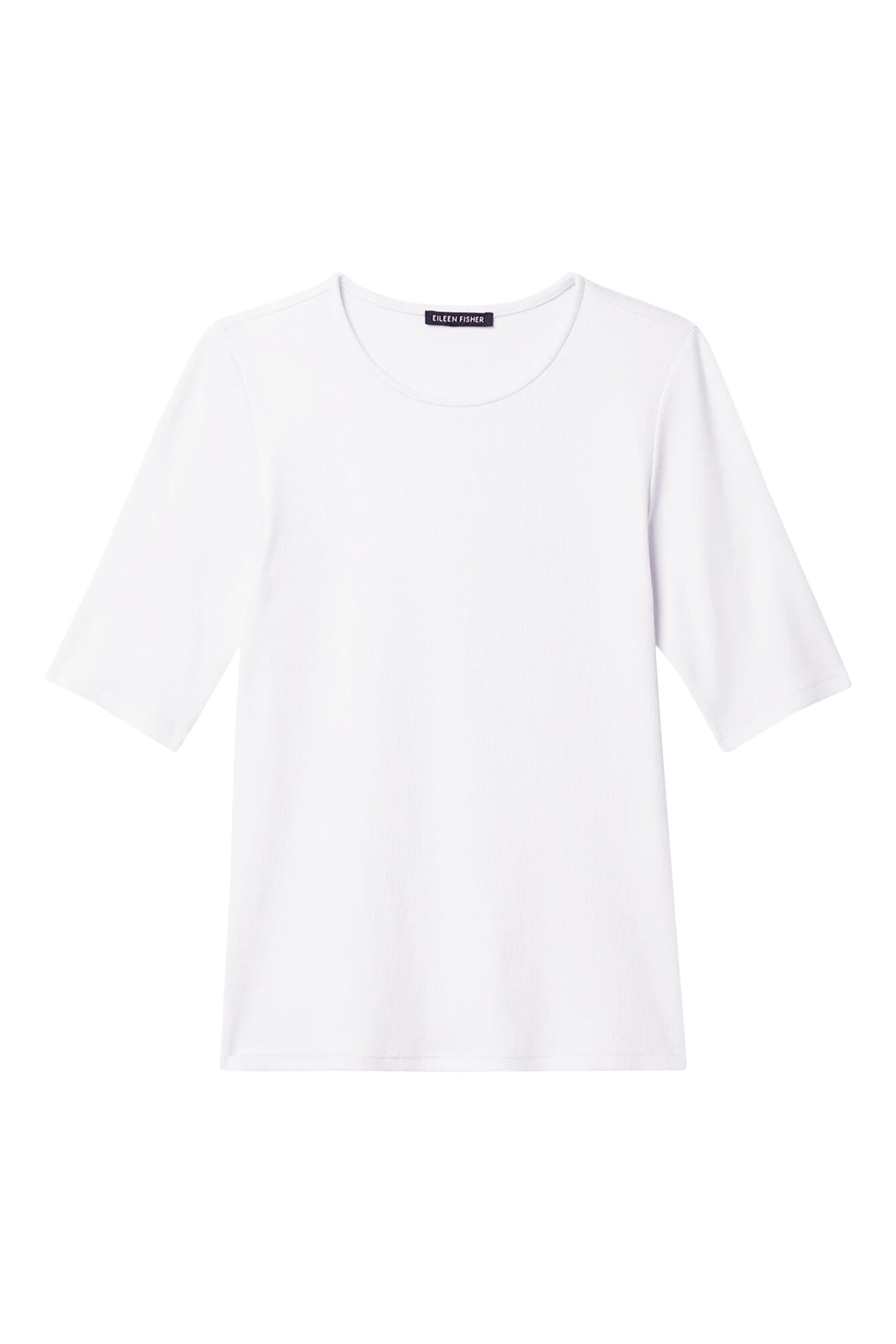 Organic Cotton Stretch Rib T-Shirt