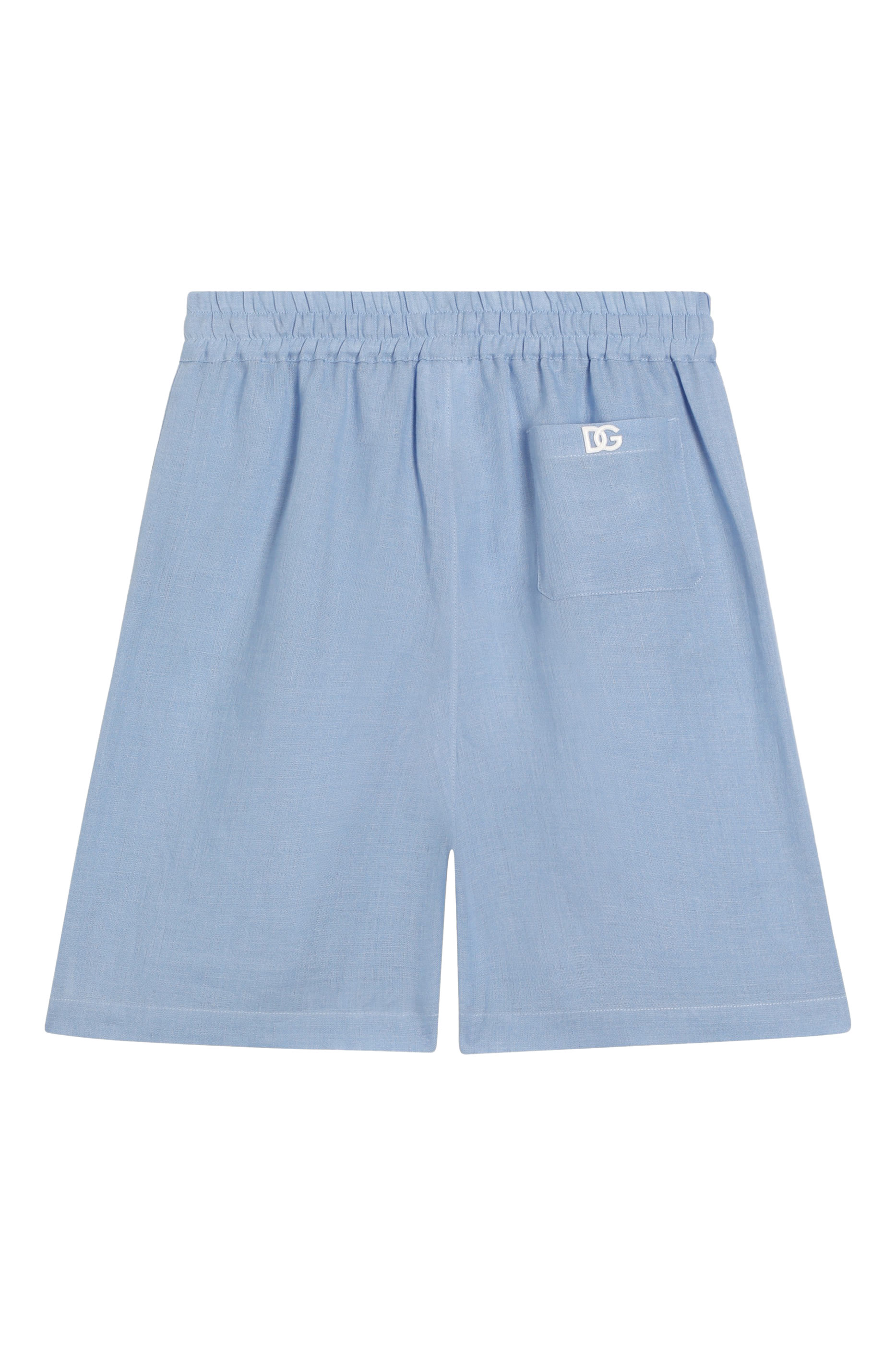Kids Linen Bermuda Shorts