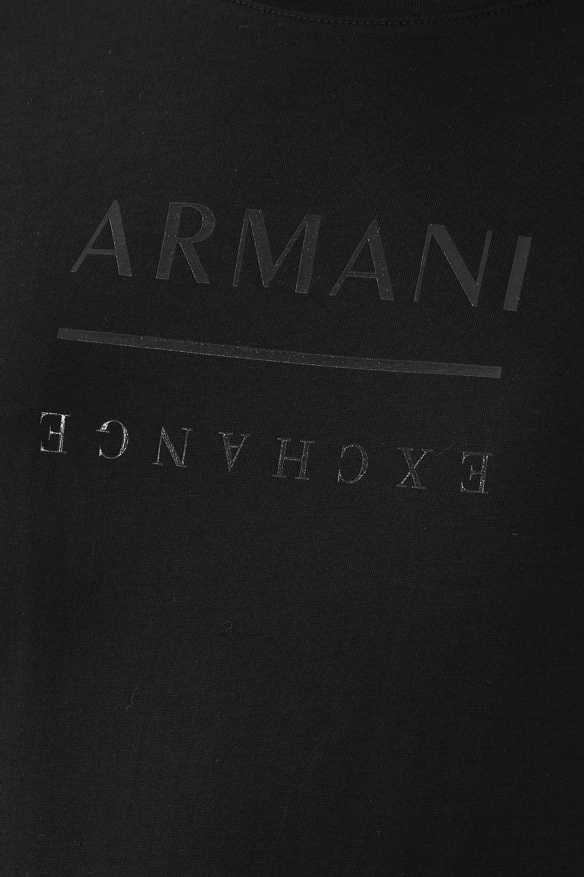 Pima Cotton Vinyl Effect Logo T-Shirt