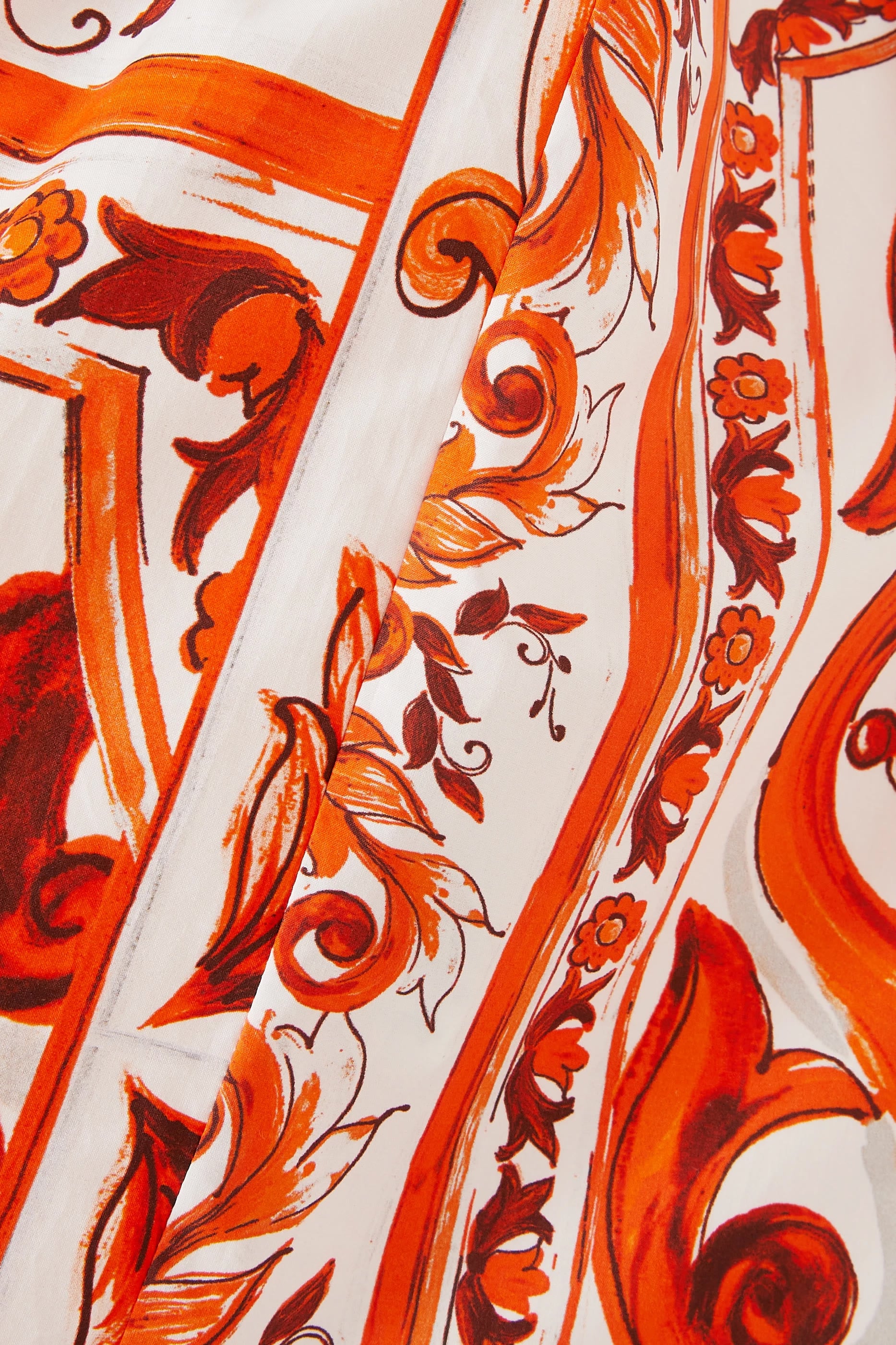 Kids Majolica-Print Dress