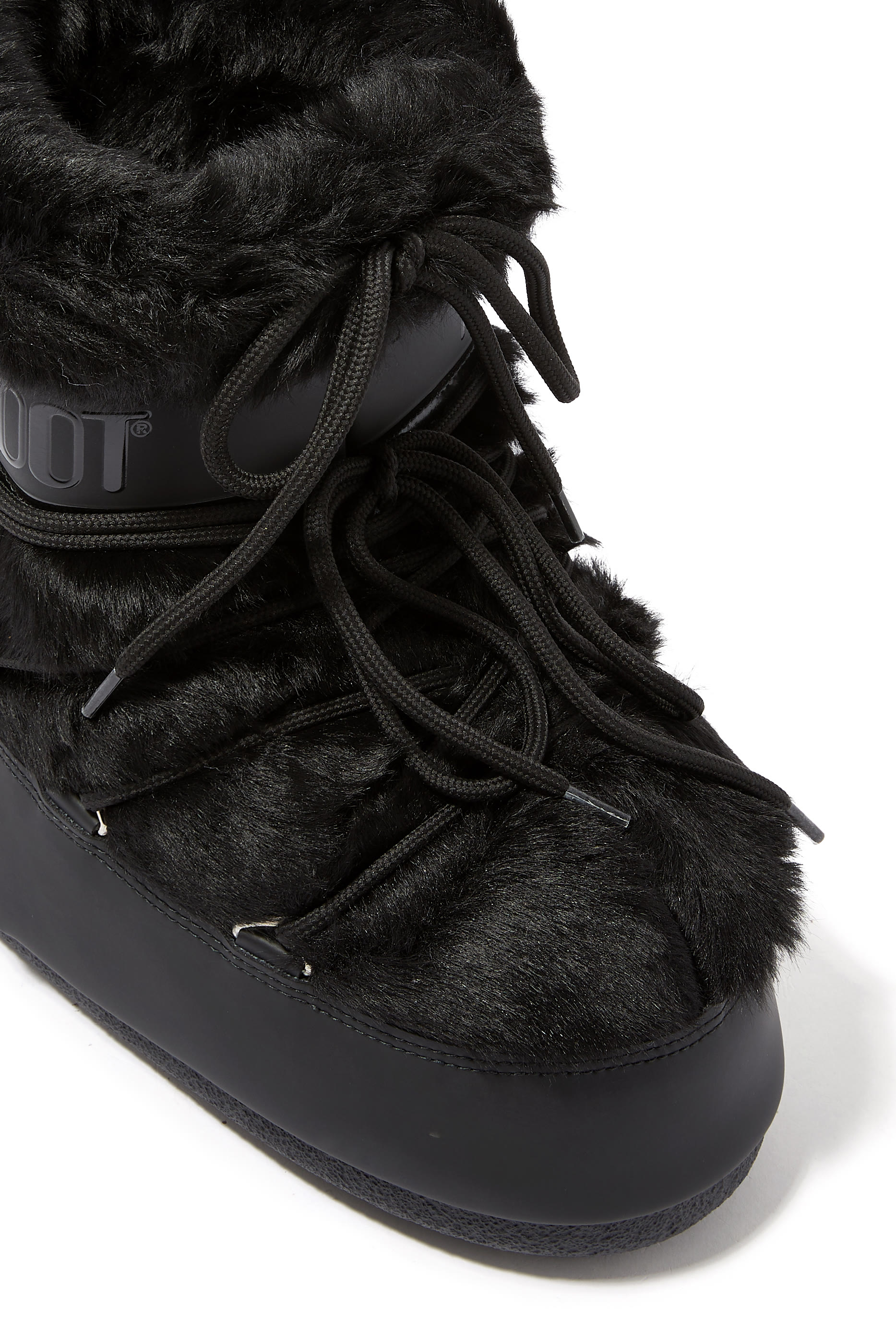 Icon Low Faux-Fur Boots