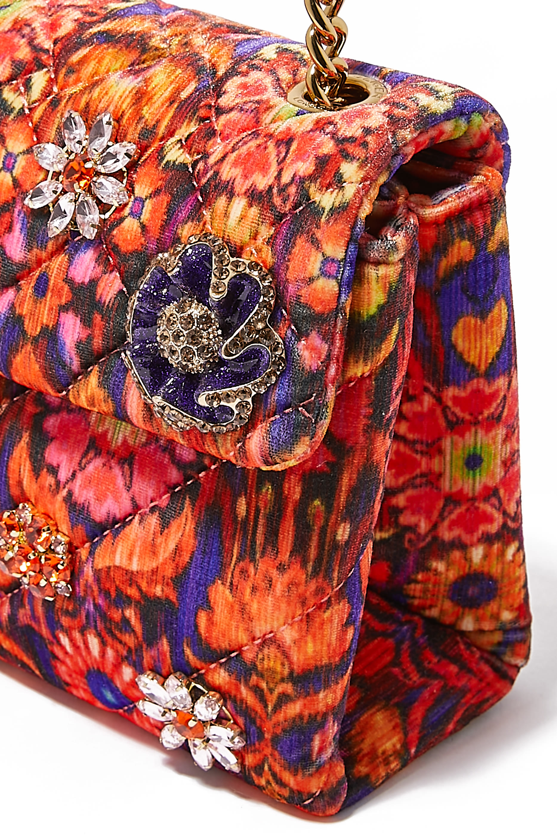 MW Medium Kensington Fabric Shoulder Bag