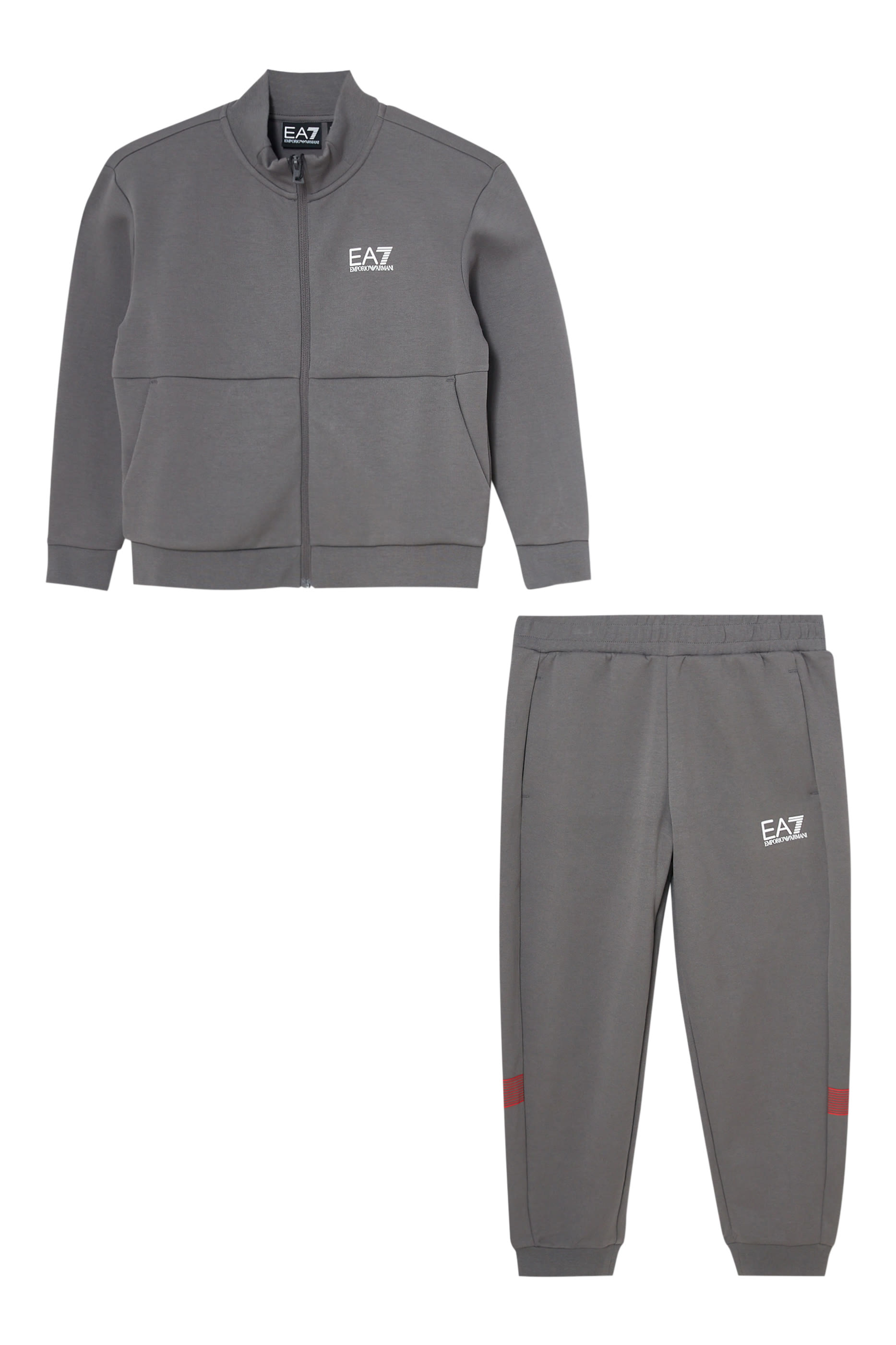 Kids EA7 Logo Print Tracksuit